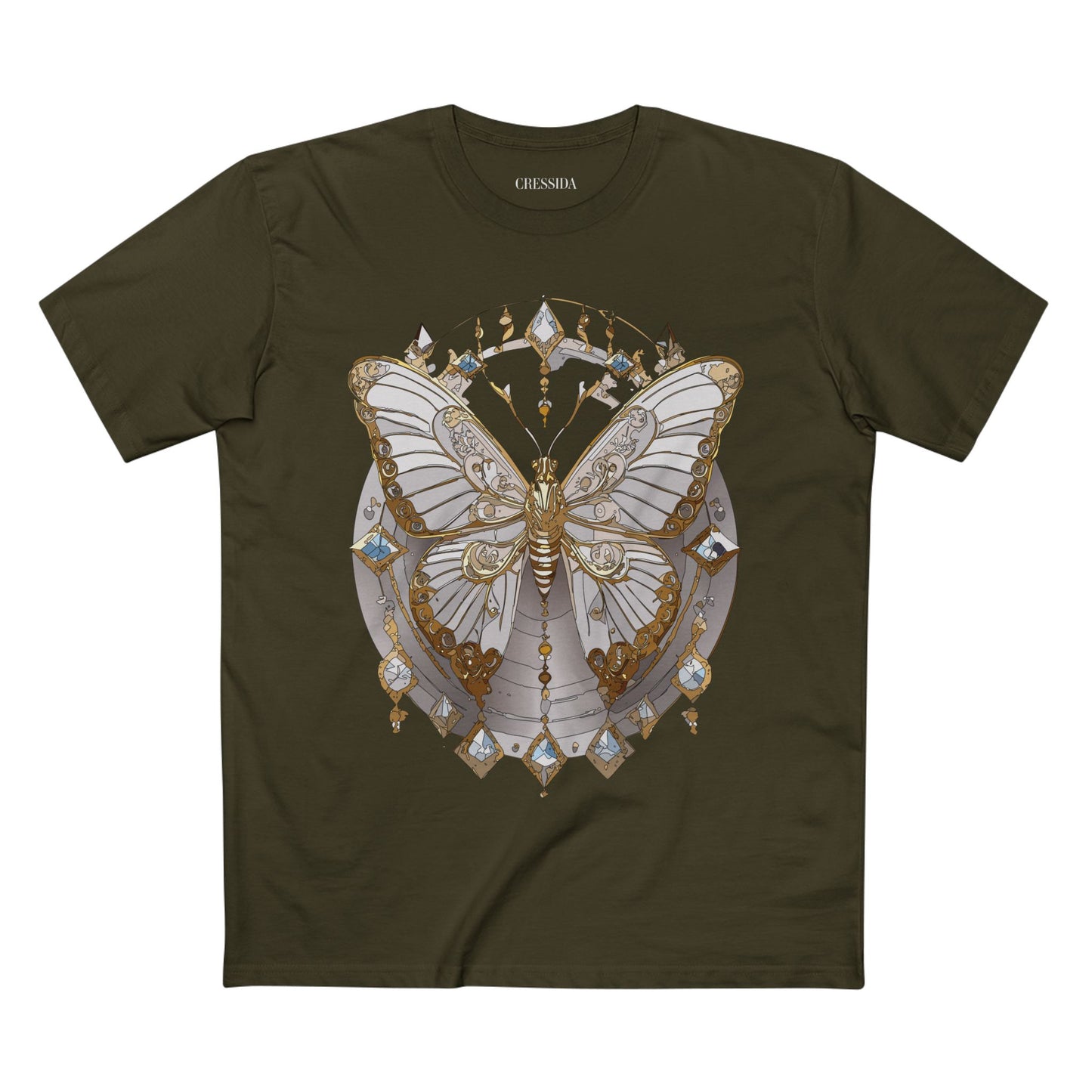 Butterfly shirt, Shirt with Butterfly, Tee Shirt with Antique Butterfly