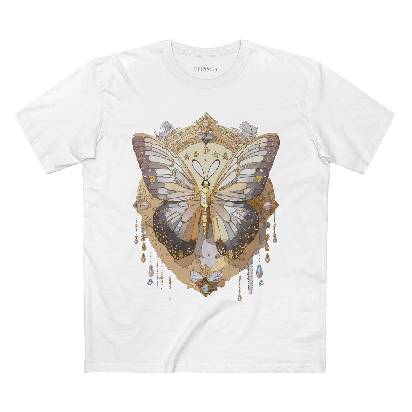 Butterfly shirt, Shirt with Butterfly, Tee Shirt with Antique Butterfly
