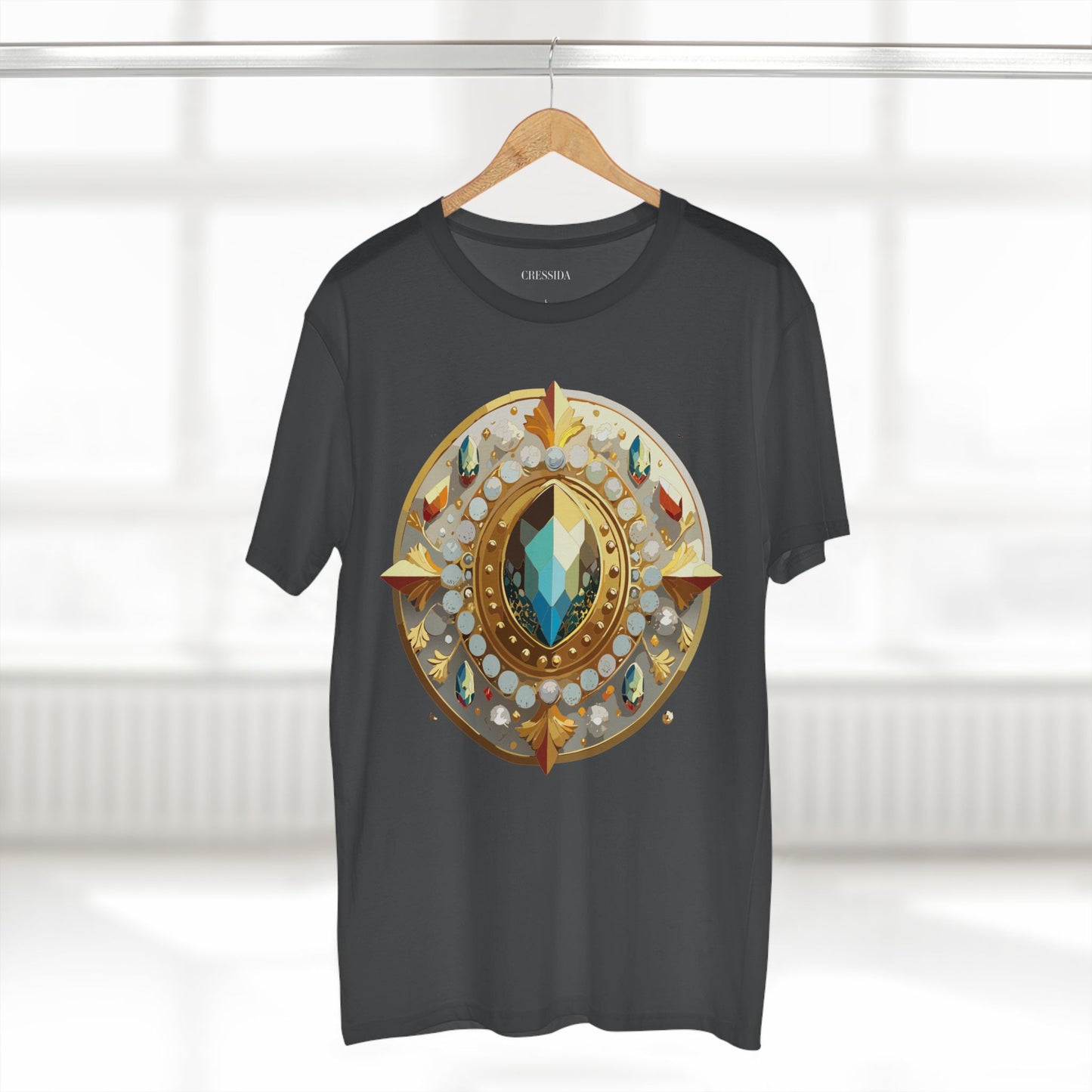 Medallion Shirt, Shirt with Medallion, Tee Shirt with Medal