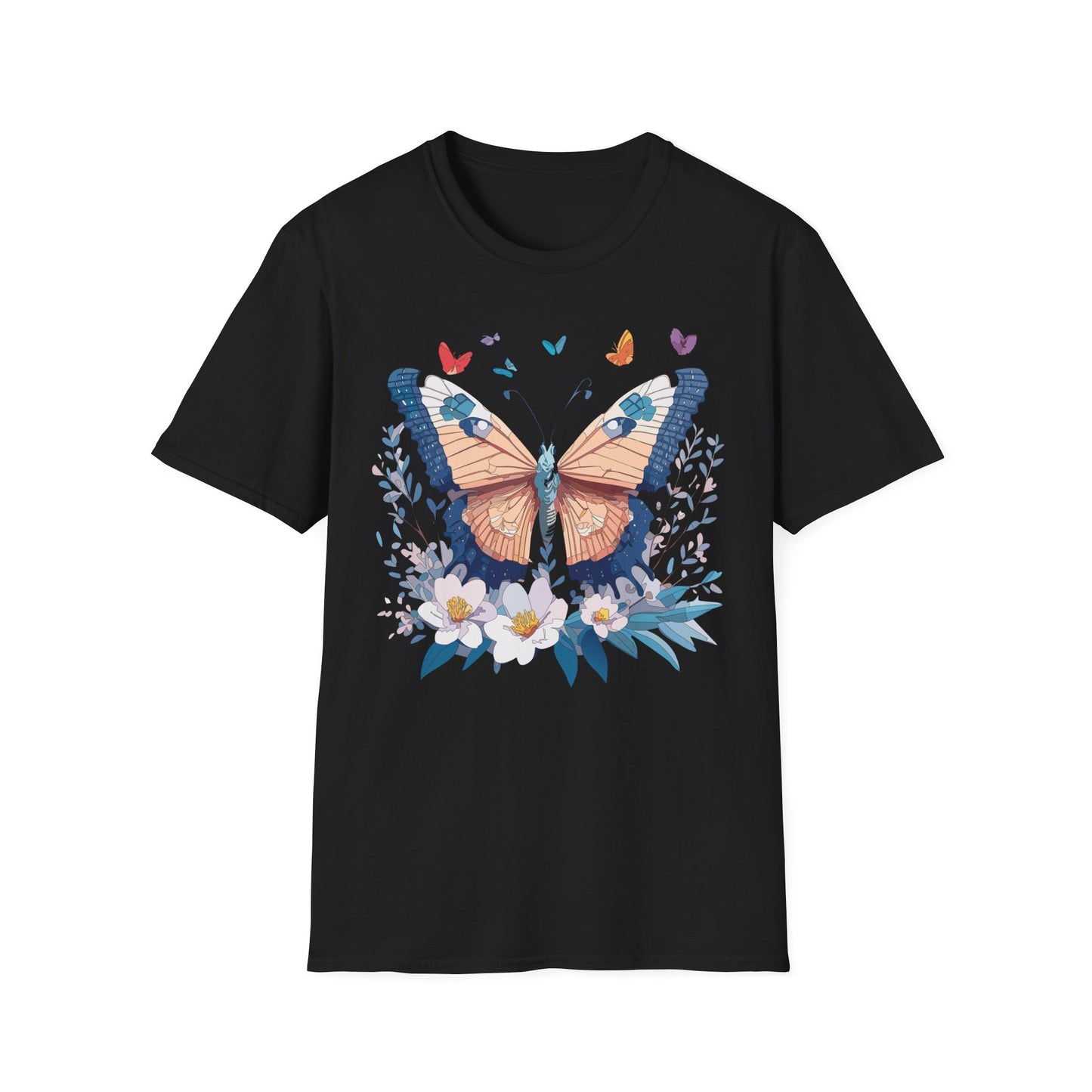 Butterfly Shirt, T Shirt with Butterfly, Monarch Shirt
