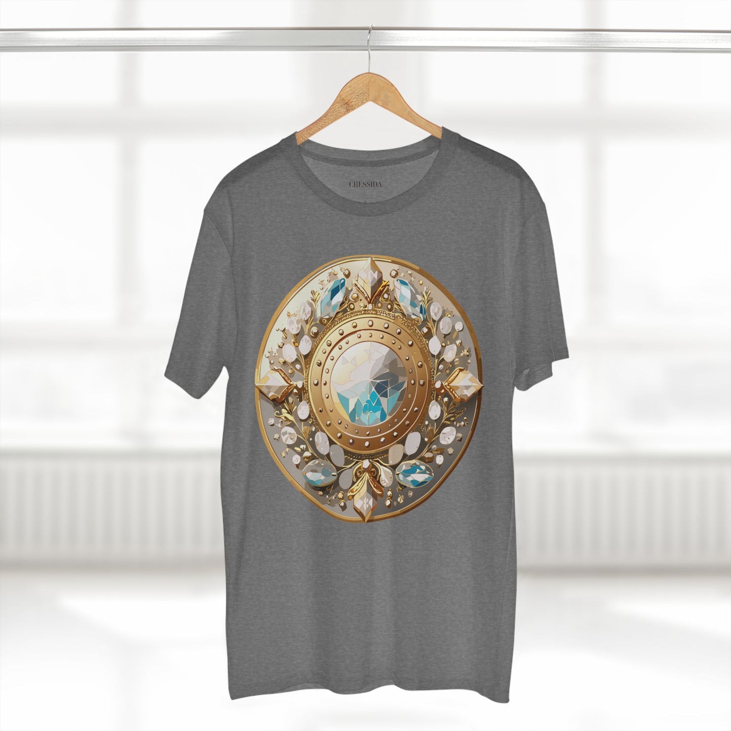 Medallion Shirt, Shirt with Medallion, Tee Shirt with Medal