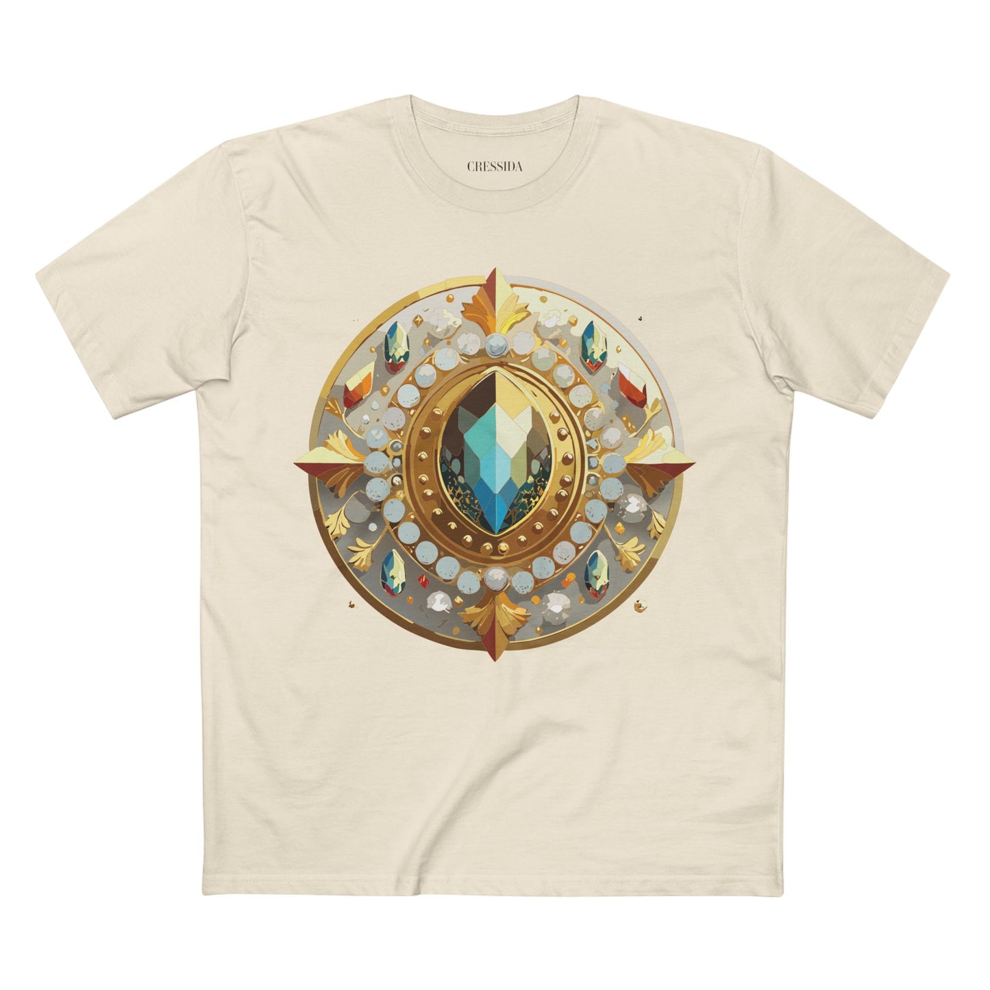 Medallion Shirt, Shirt with Medallion, Tee Shirt with Medal