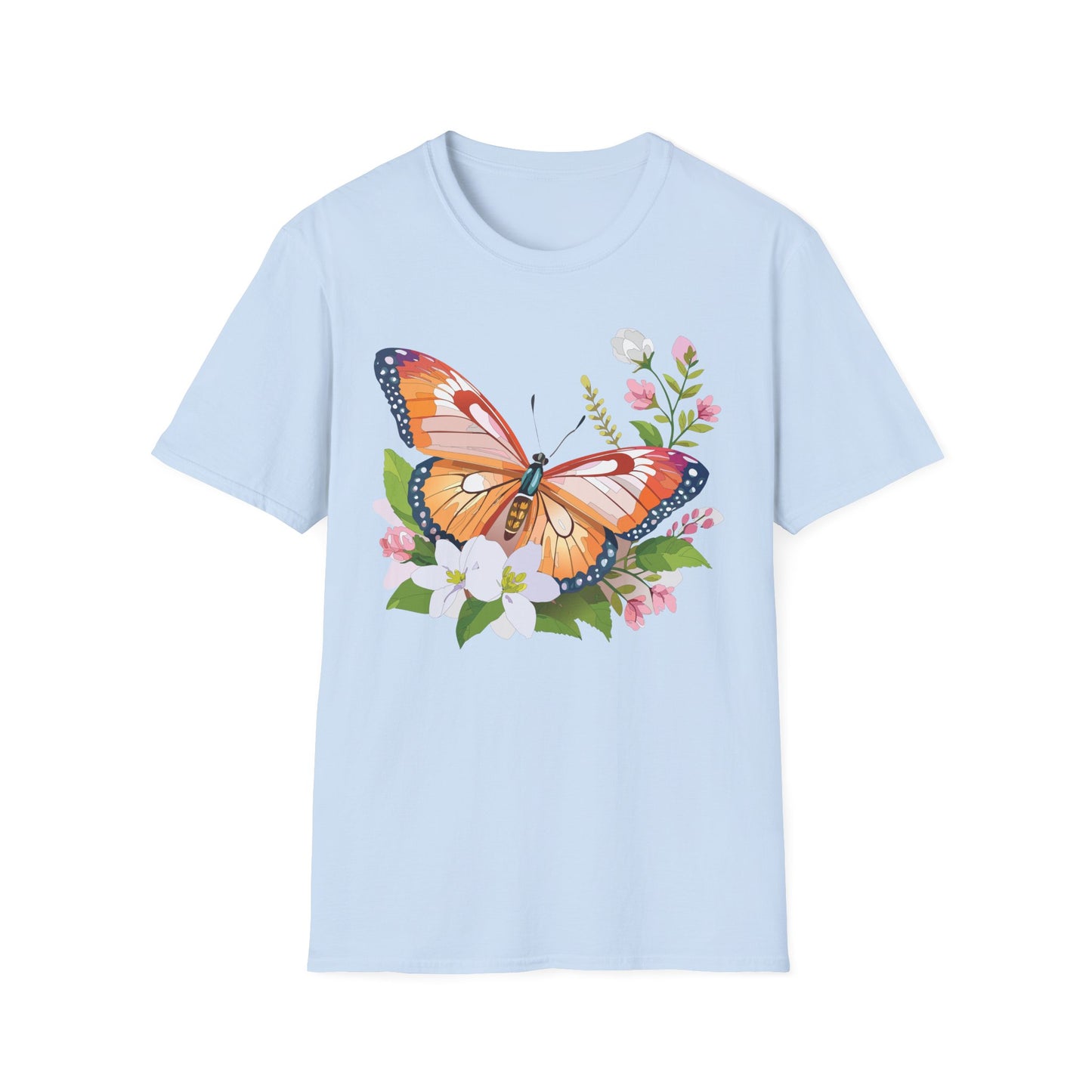 Butterfly Shirt, T Shirt with Butterfly, Monarch Shirt