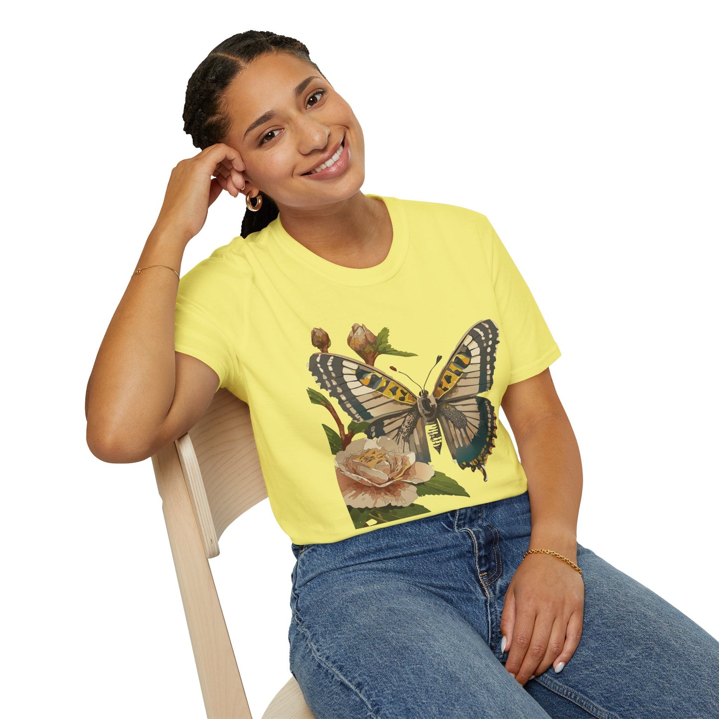 Butterfly Shirt, T Shirt with Butterfly, Monarch Shirt