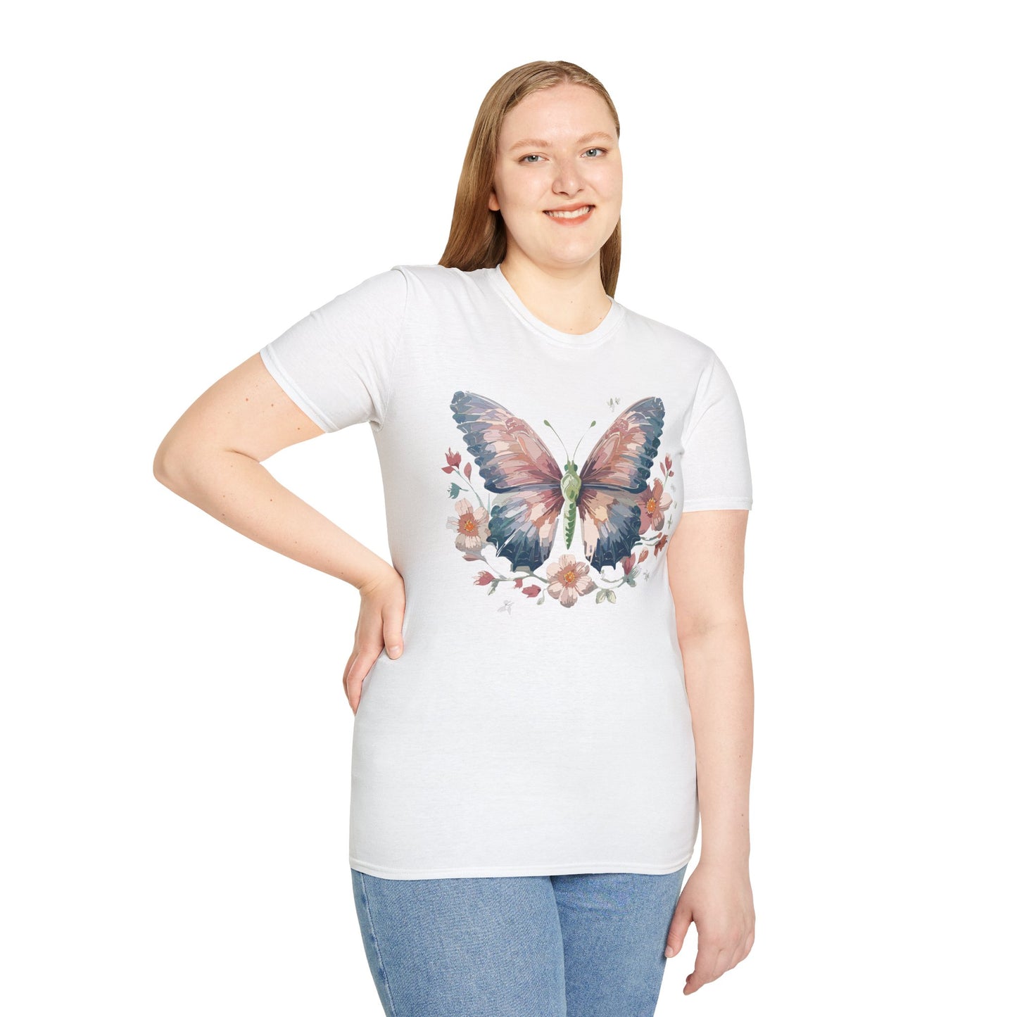 Butterfly Shirt, T Shirt with Butterfly, Monarch Shirt