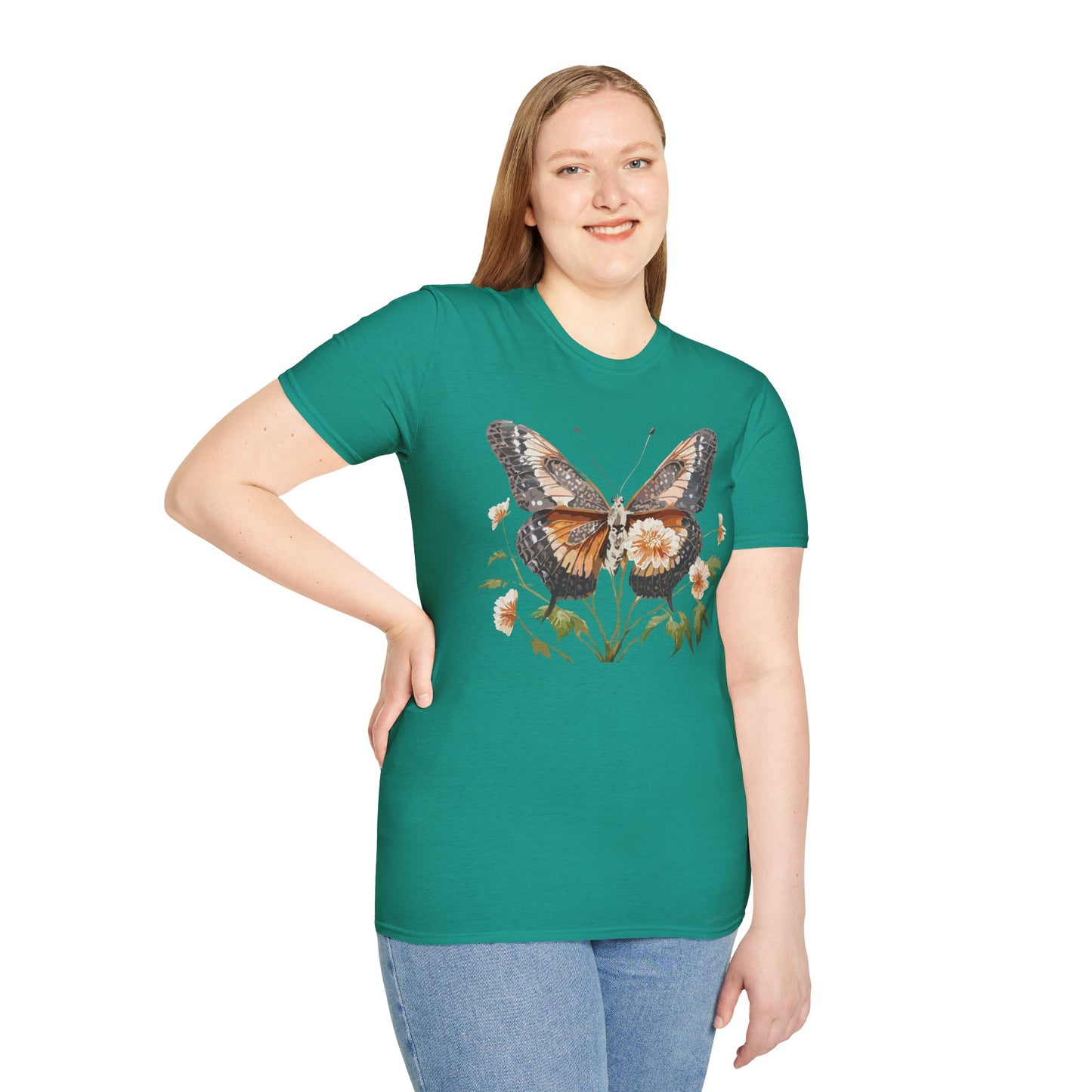 Butterfly Shirt, T Shirt with Butterfly, Monarch Shirt