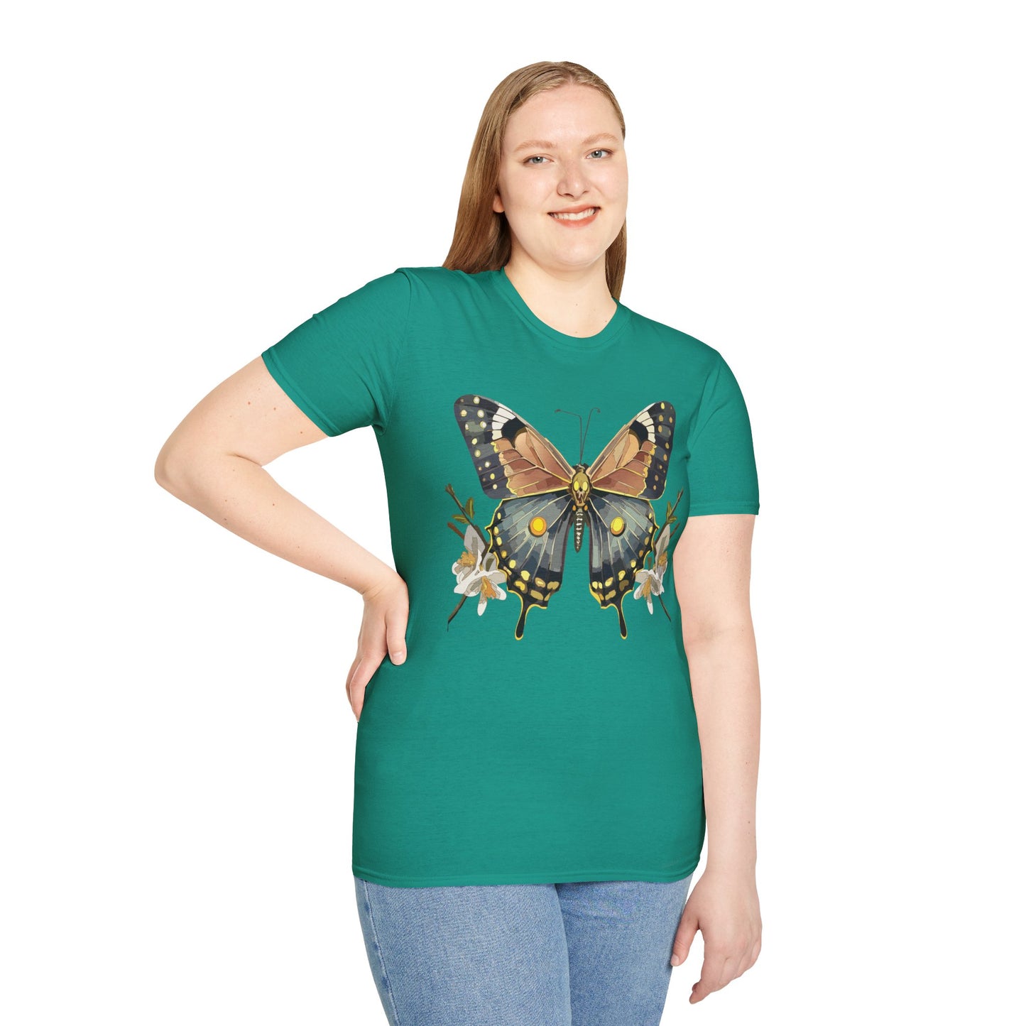 Butterfly Shirt, T Shirt with Butterfly, Monarch Shirt