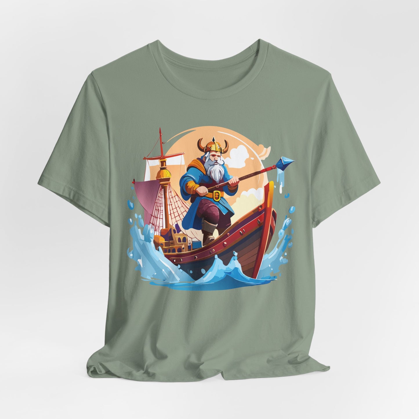 Unisex Viking Shirt, Nordic Shirt, Tee Shirt with Vikings