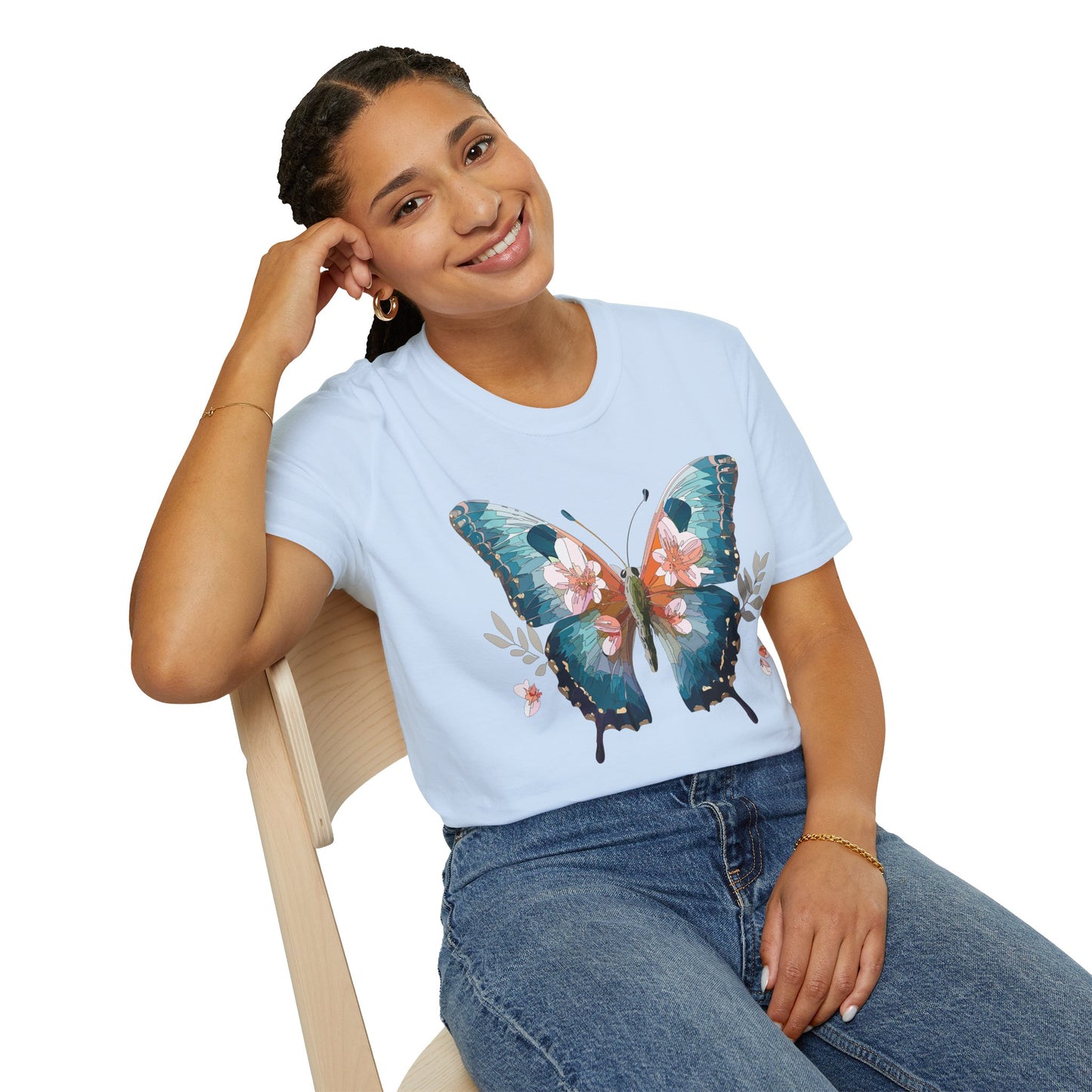 Butterfly Shirt, T Shirt with Butterfly, Monarch Shirt