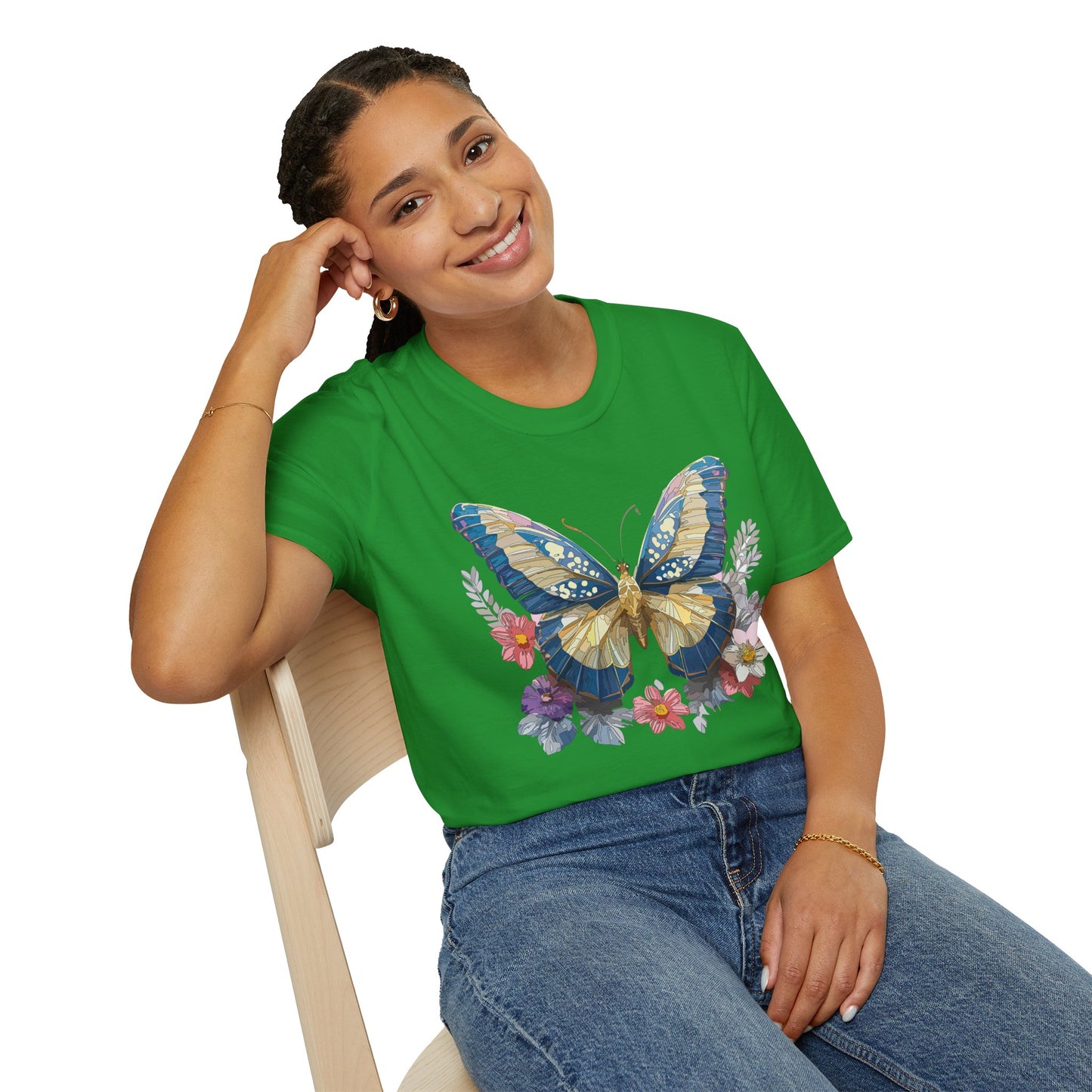 Butterfly Shirt, T Shirt with Butterfly, Monarch Shirt