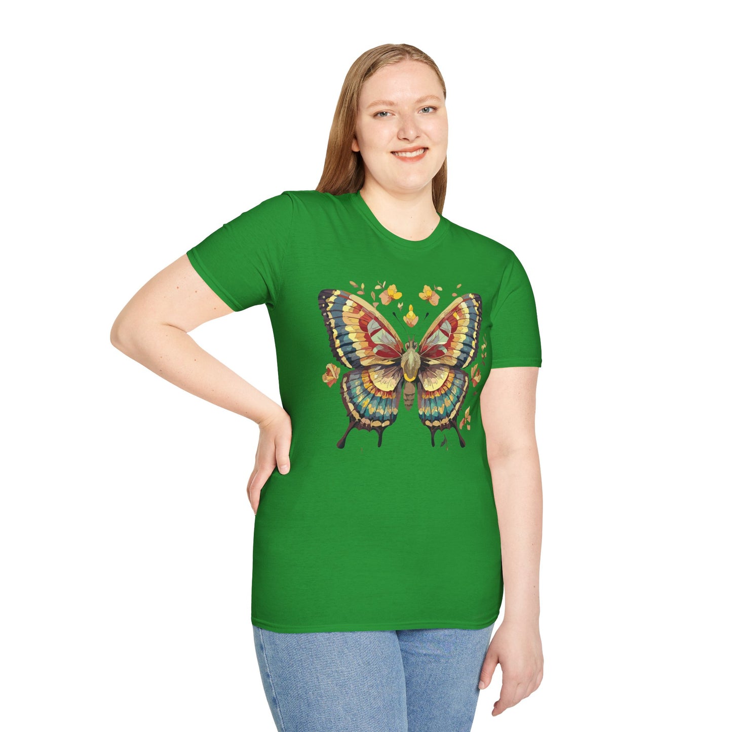 Butterfly Shirt, T Shirt with Butterfly, Monarch Shirt