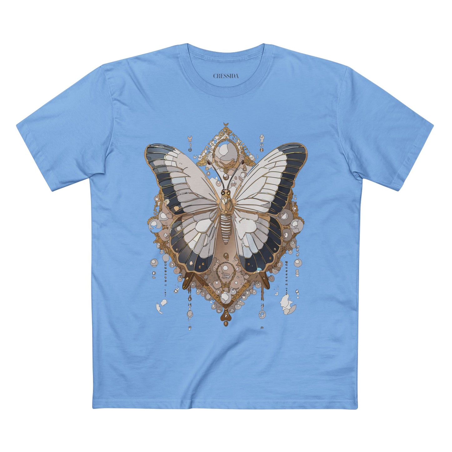 Butterfly shirt, Shirt with Butterfly, Tee Shirt with Antique Butterfly