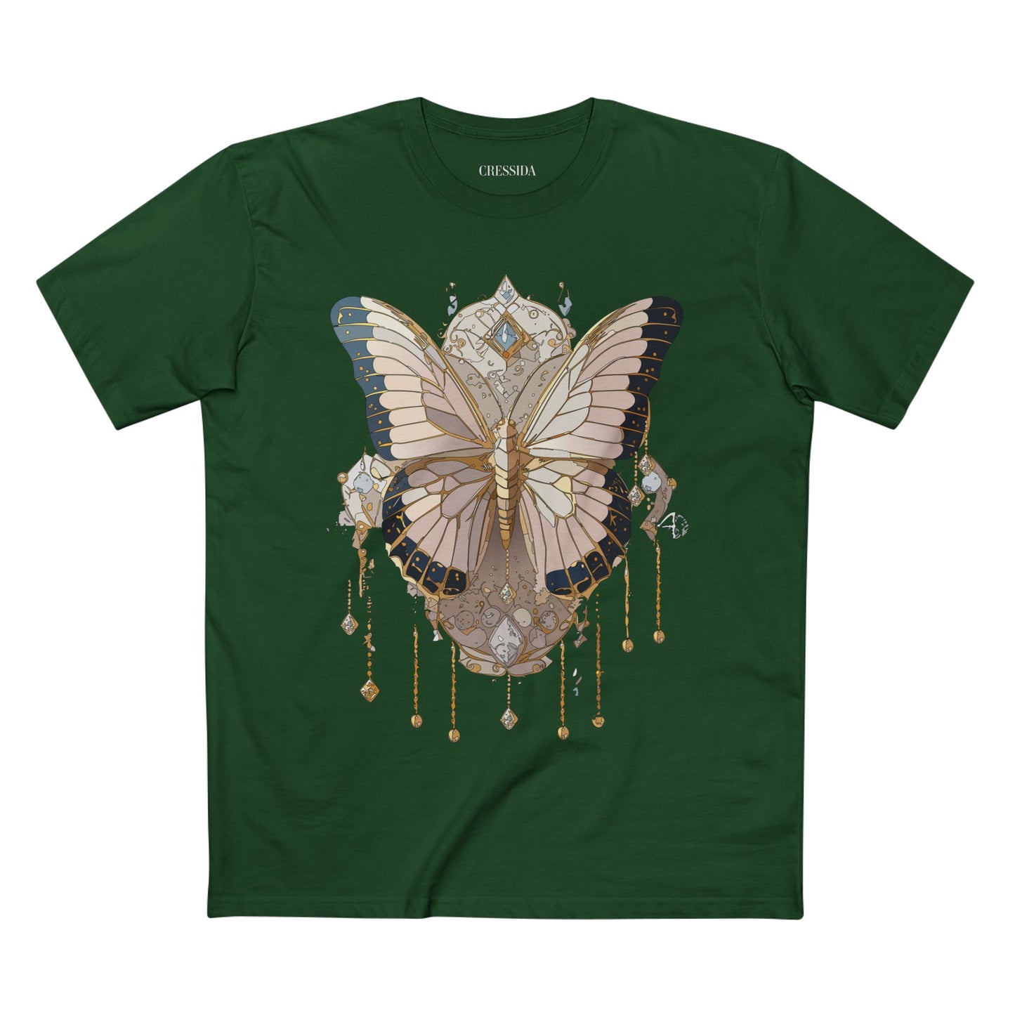 Butterfly shirt, Shirt with Butterfly, Tee Shirt with Antique Butterfly
