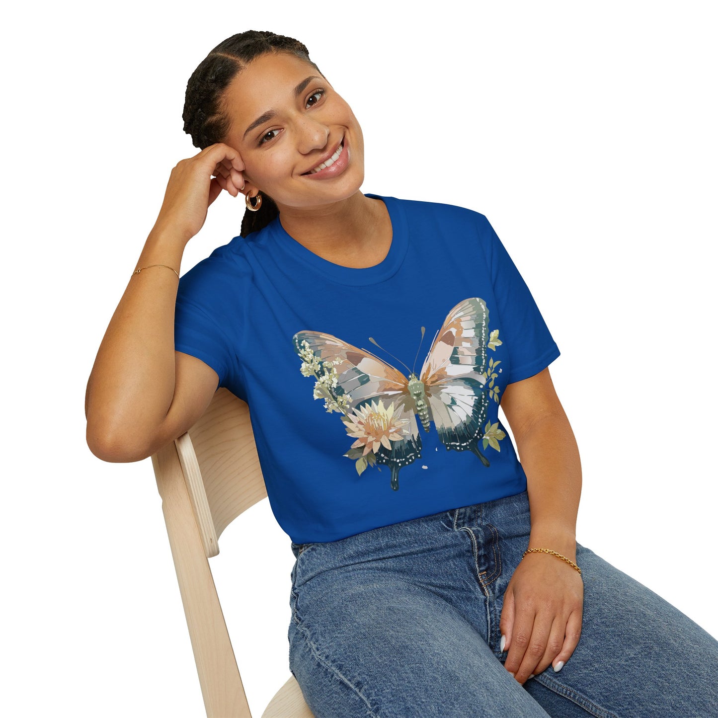 Butterfly Shirt, T Shirt with Butterfly, Monarch Shirt