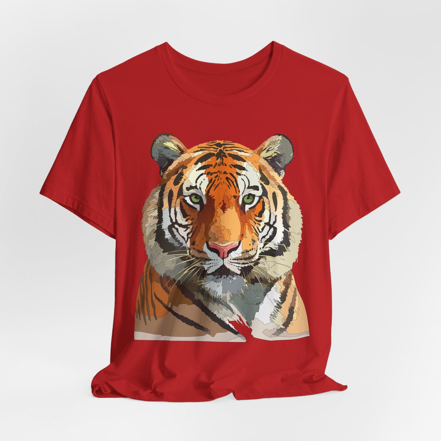 Unisex Animal Shirt, Tee Shirt with Animals, Art Design Tee Shirt, Wild Animals Shirt