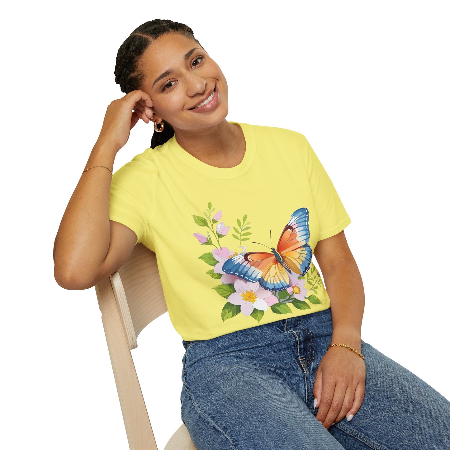 Butterfly Shirt, T Shirt with Butterfly, Monarch Shirt