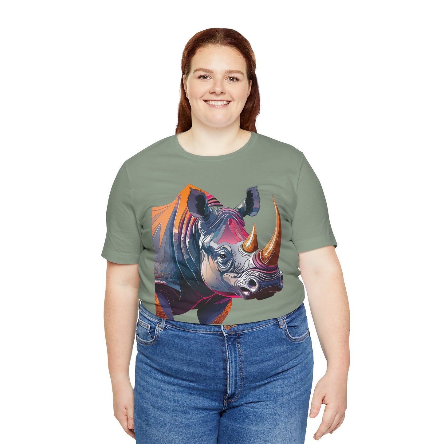 Unisex Animal Shirt, Tee Shirt with Animals, Art Design Tee Shirt, Wild Animals Shirt