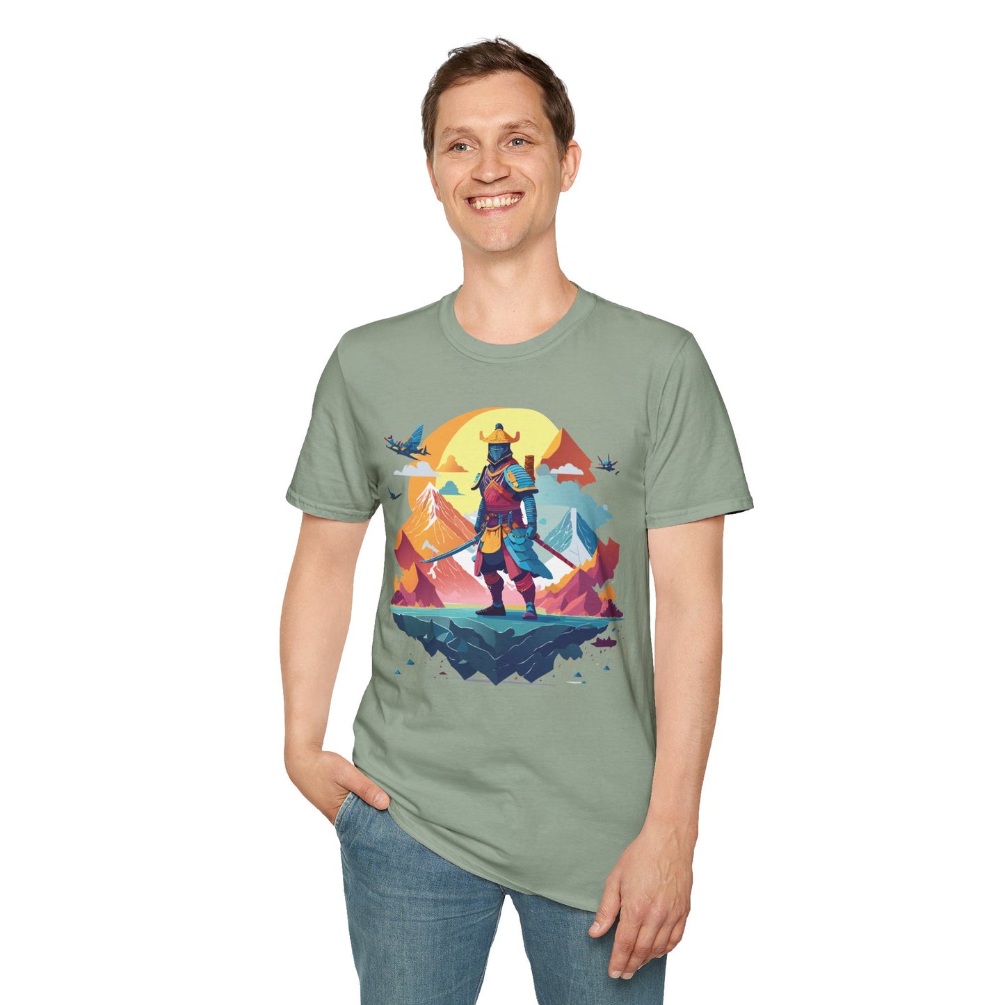 Samurai Shirt, Samurai Tee, T-Shirt with Samurai