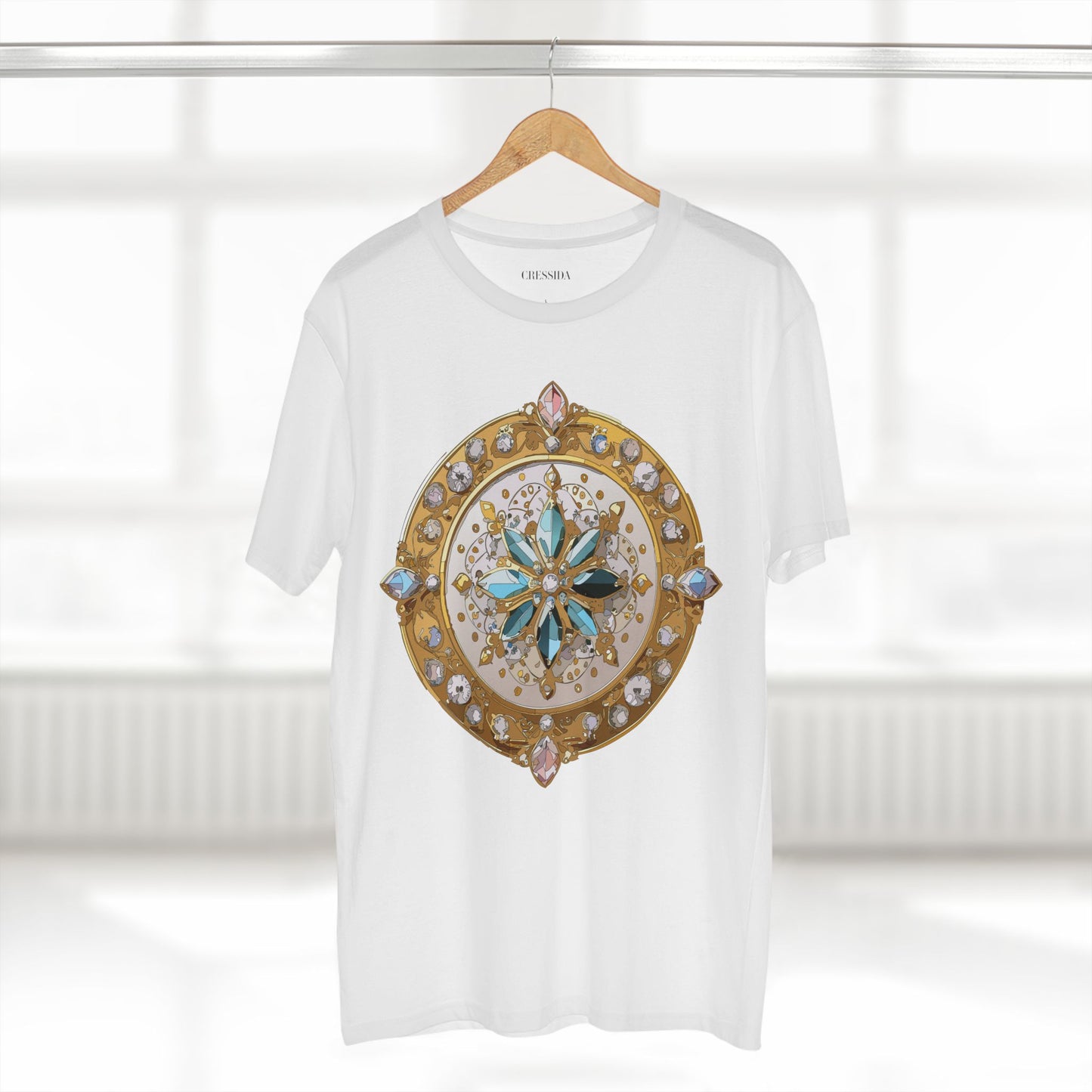 Medallion Shirt, Shirt with Medallion, Tee Shirt with Medal