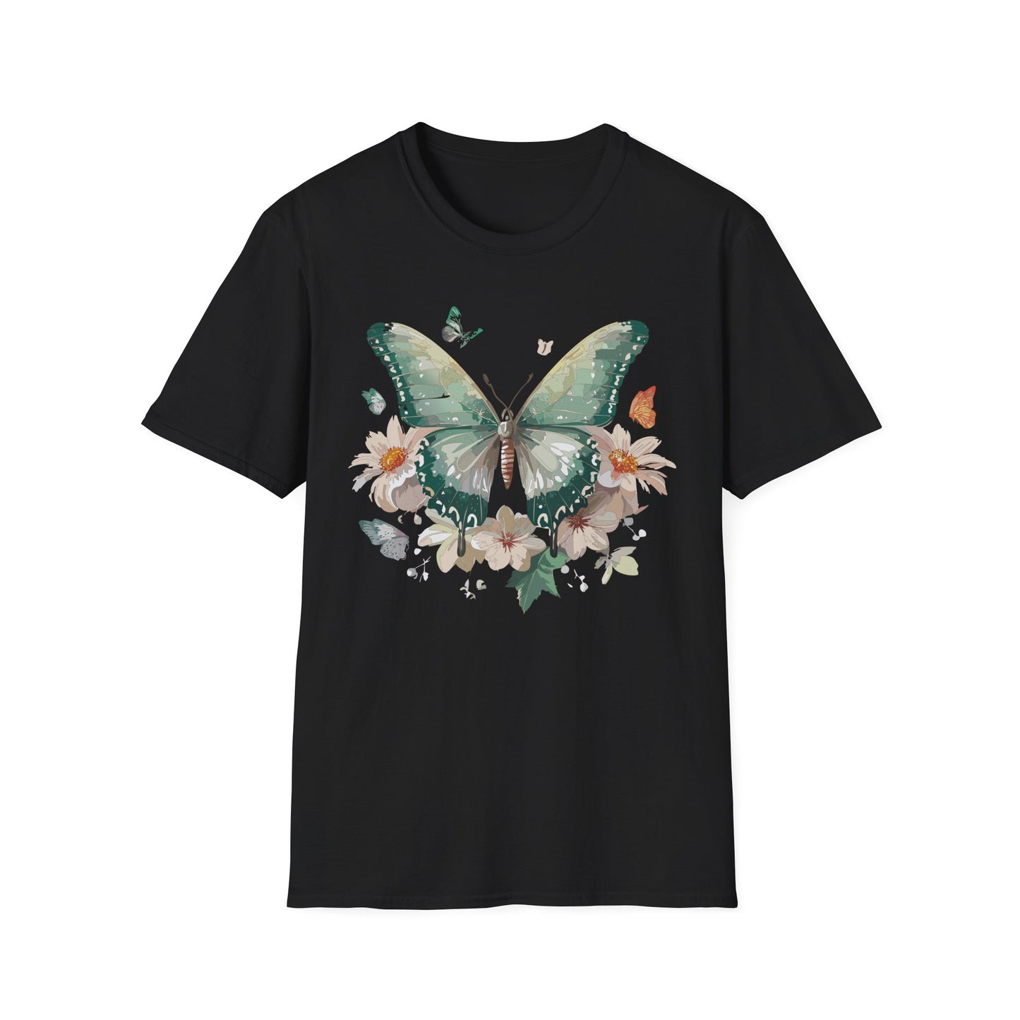 Butterfly Shirt, T Shirt with Butterfly, Monarch Shirt