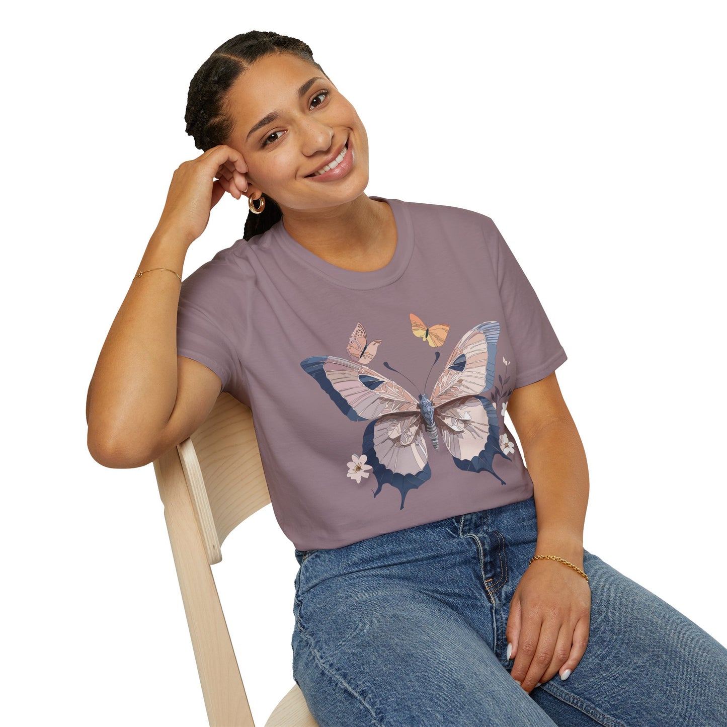 Butterfly Shirt, T Shirt with Butterfly, Monarch Shirt