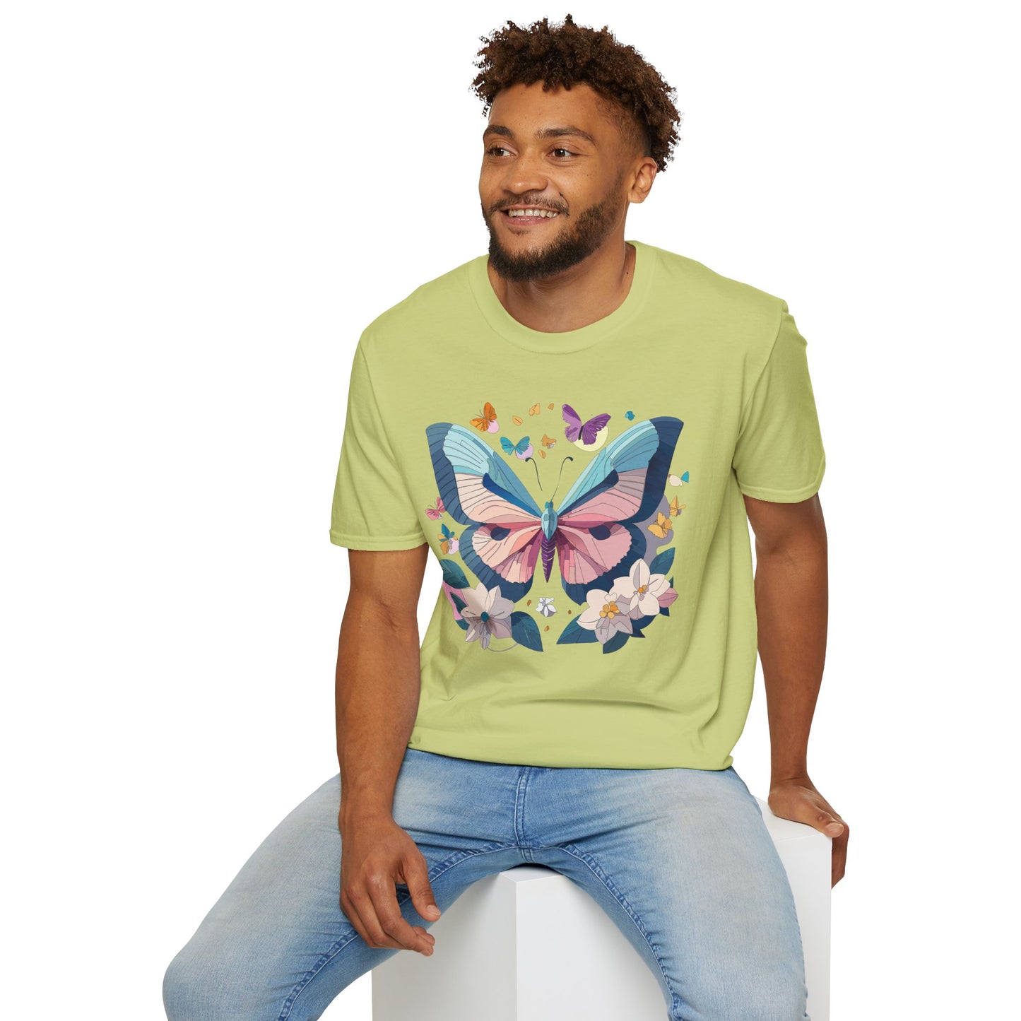 Butterfly Shirt, T Shirt with Butterfly, Monarch Shirt