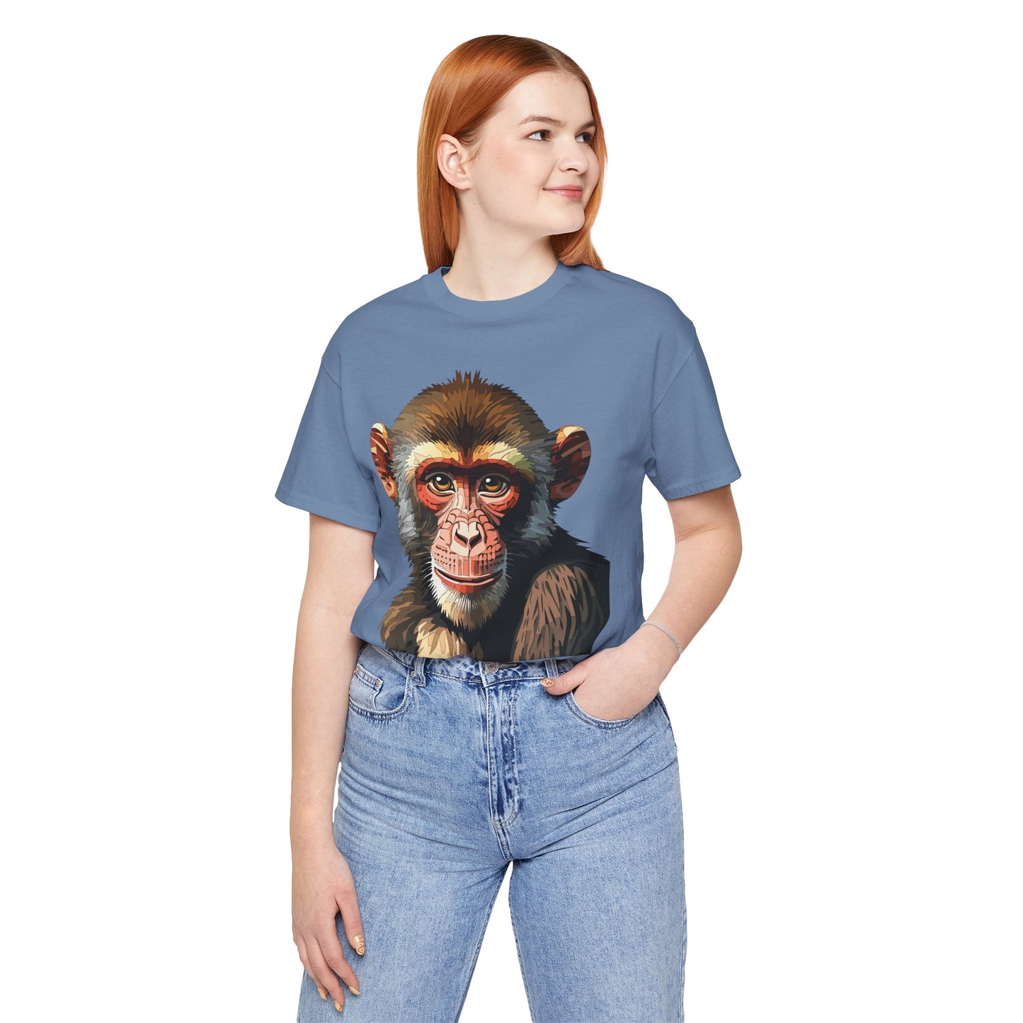 Unisex Animal Shirt, Tee Shirt with Animals, Art Design Tee Shirt, Wild Animals Shirt