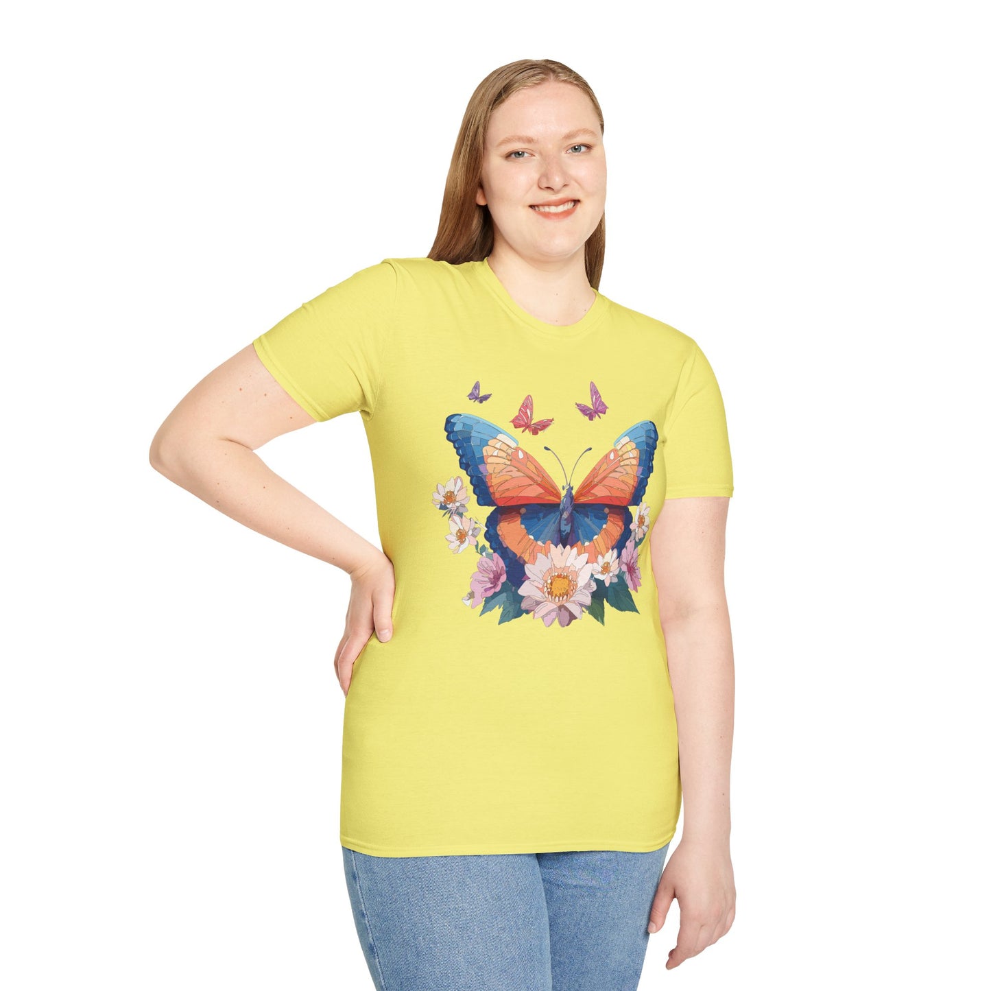 Butterfly Shirt, T Shirt with Butterfly, Monarch Shirt