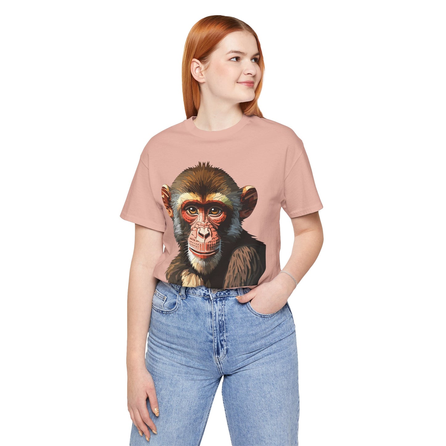 Unisex Animal Shirt, Tee Shirt with Animals, Art Design Tee Shirt, Wild Animals Shirt