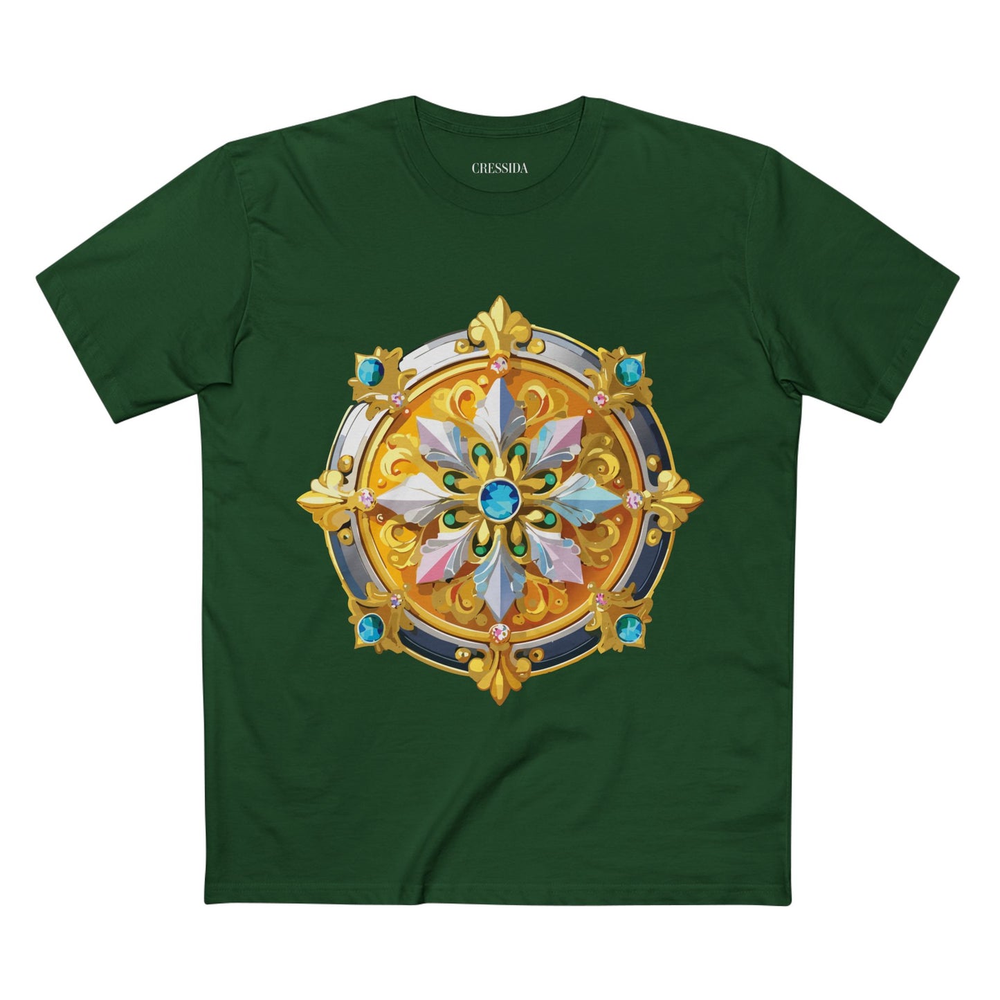 Medallion Shirt, Shirt with Medallion, Tee Shirt with Medal