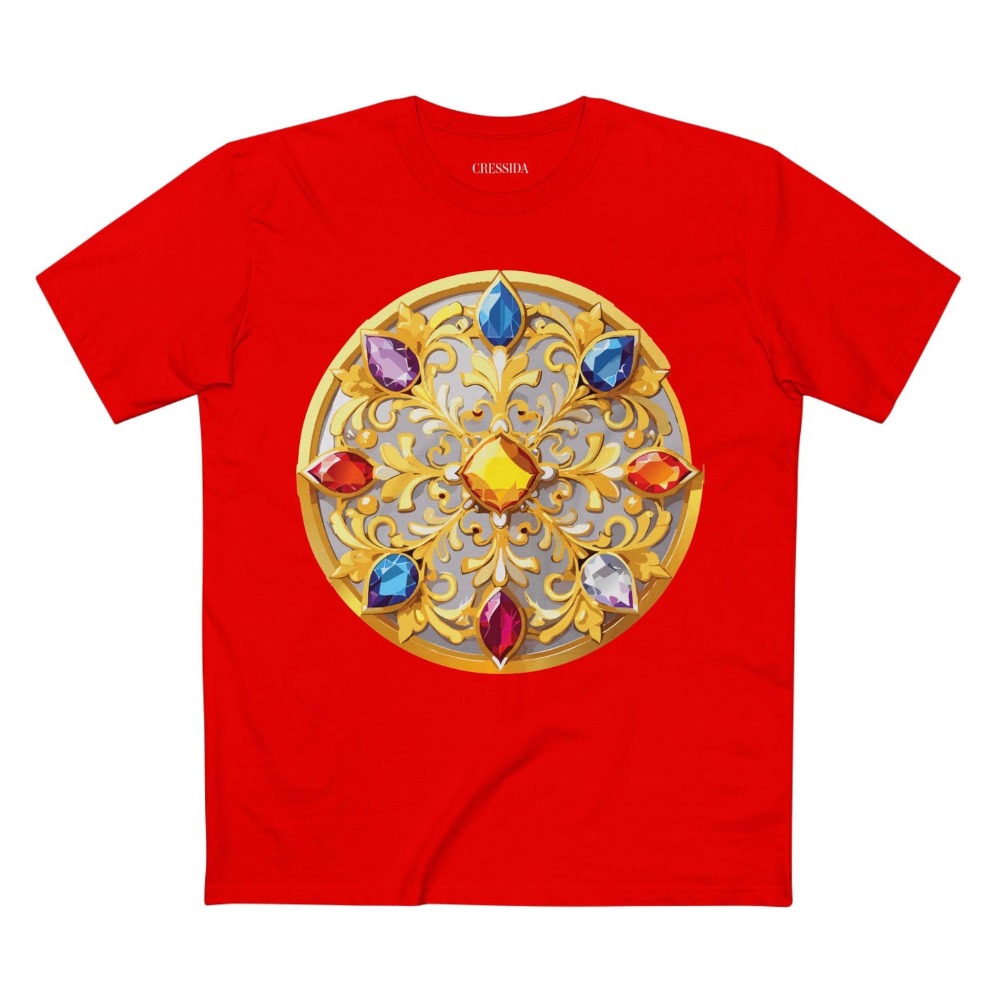 Medallion Shirt, Shirt with Medallion, Tee Shirt with Medal