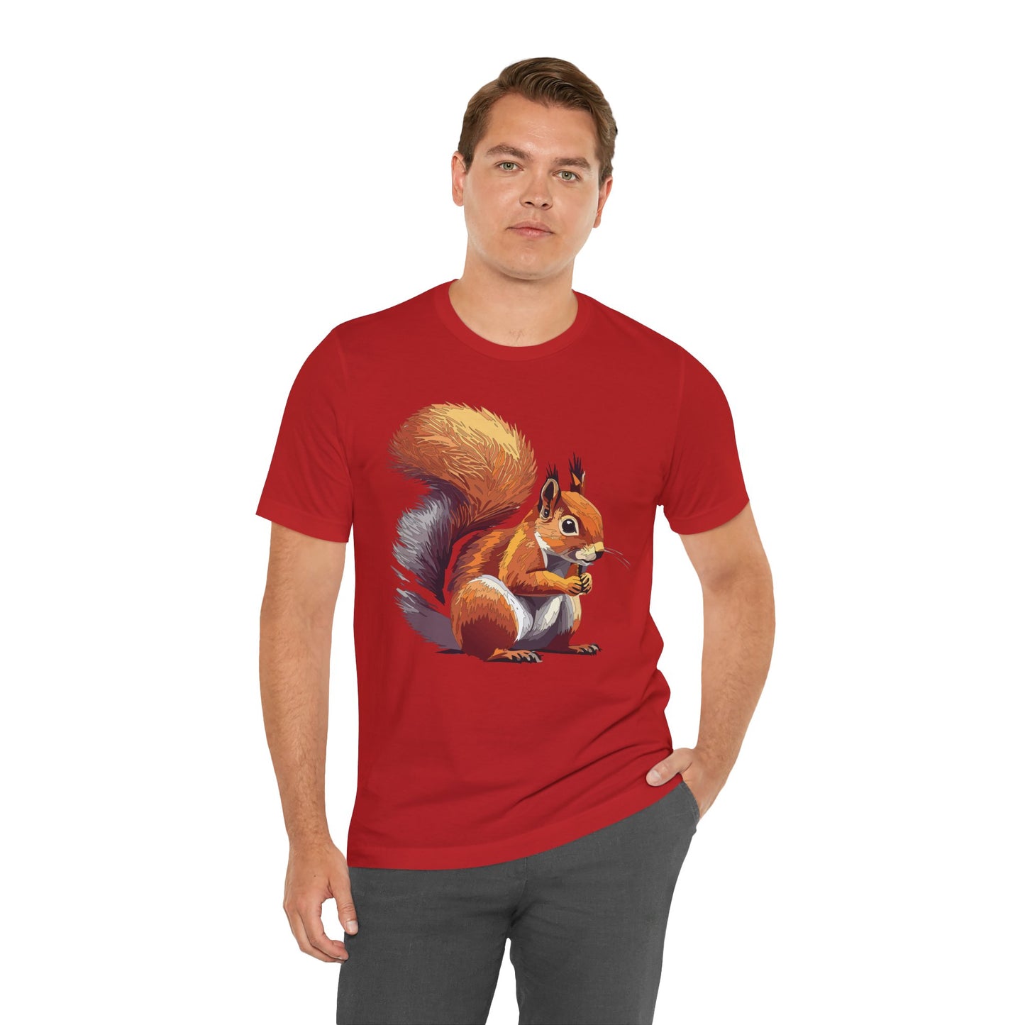 Unisex Animal Shirt, Tee Shirt with Animals, Art Design Tee Shirt, Wild Animals Shirt