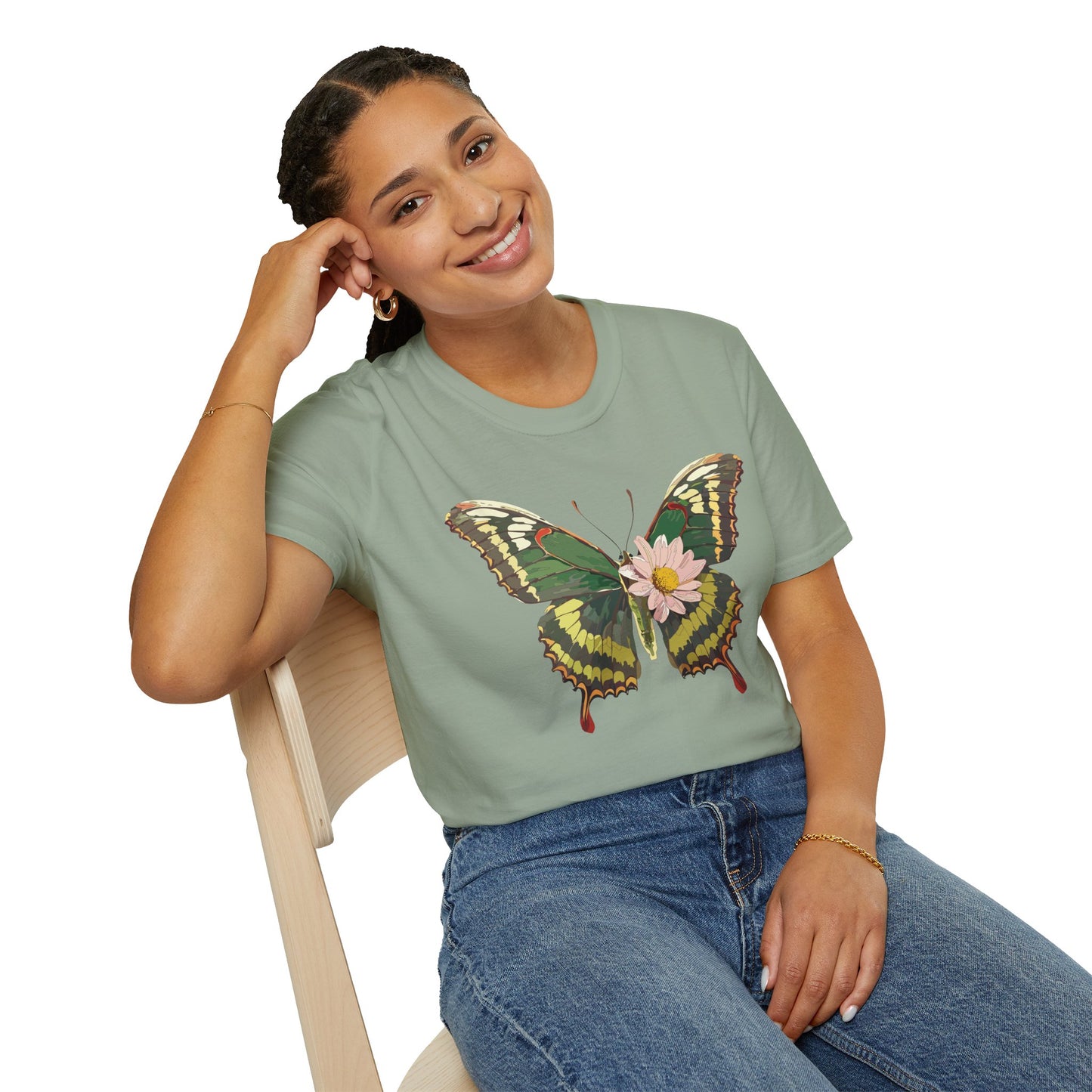 Butterfly Shirt, T Shirt with Butterfly, Monarch Shirt