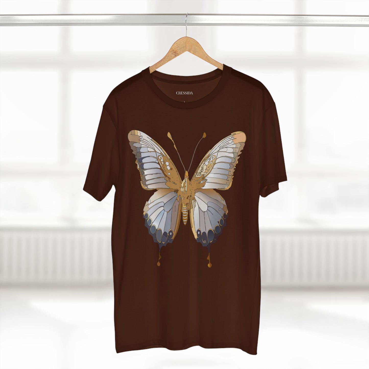 Butterfly shirt, Shirt with Butterfly, Tee Shirt with Antique Butterfly