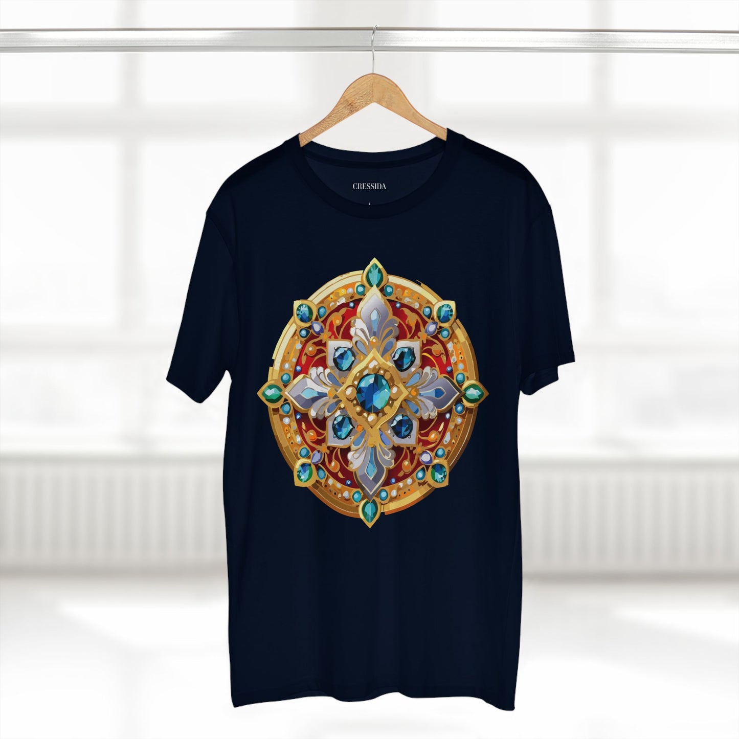 Medallion Shirt, Shirt with Medallion, Tee Shirt with Medal