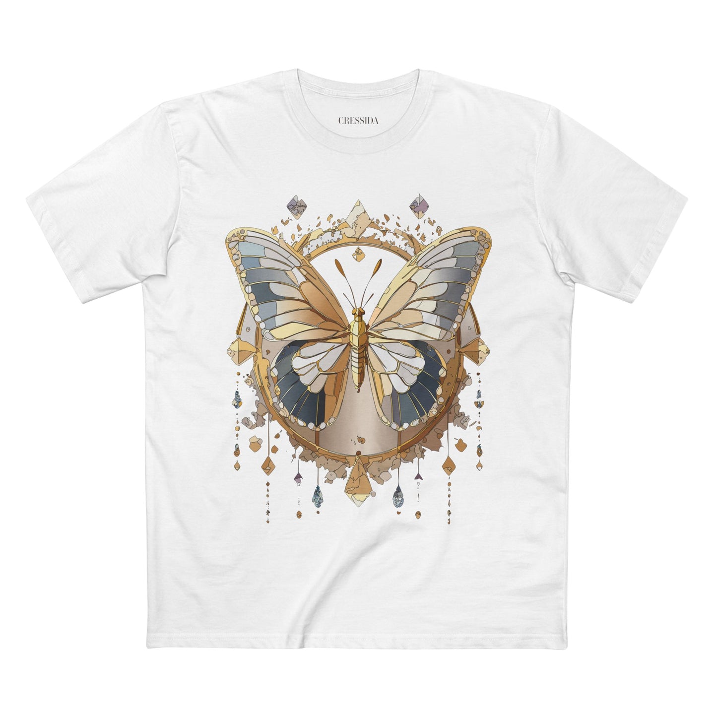 Butterfly shirt, Shirt with Butterfly, Tee Shirt with Antique Butterfly