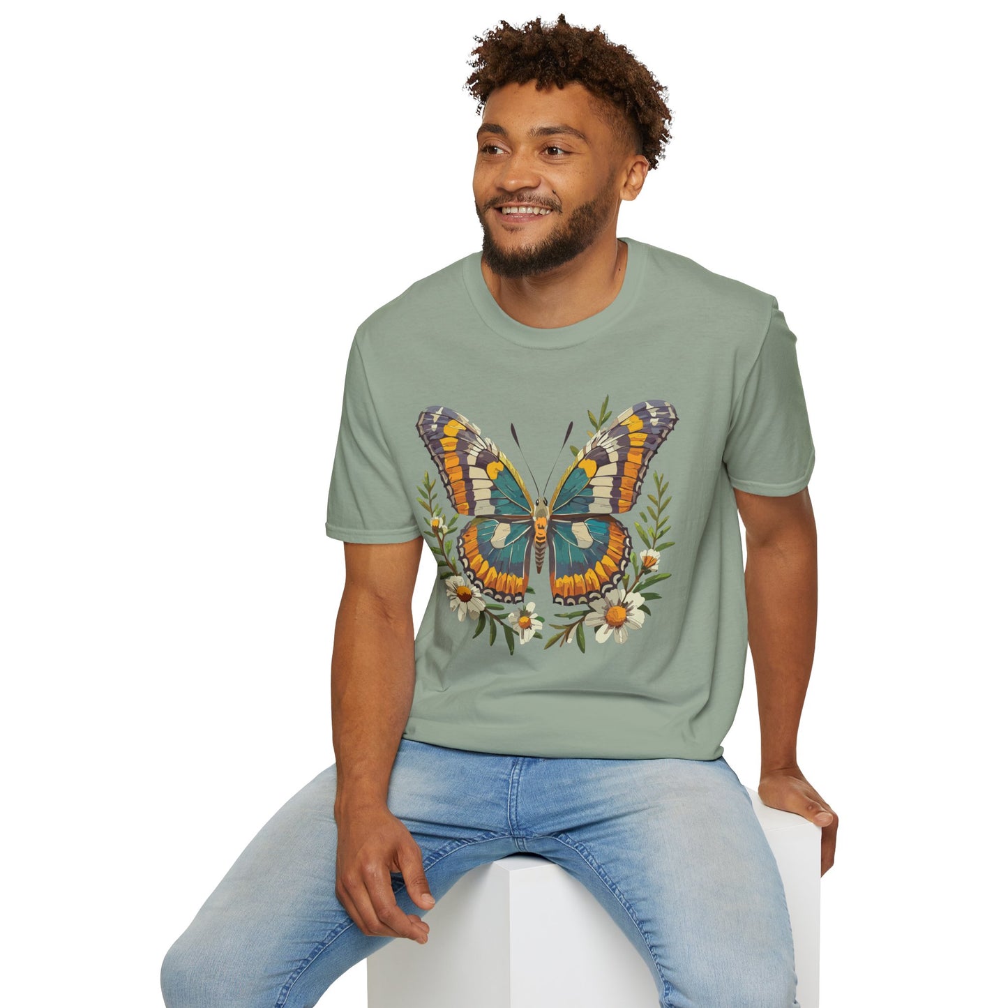 Butterfly Shirt, T Shirt with Butterfly, Monarch Shirt