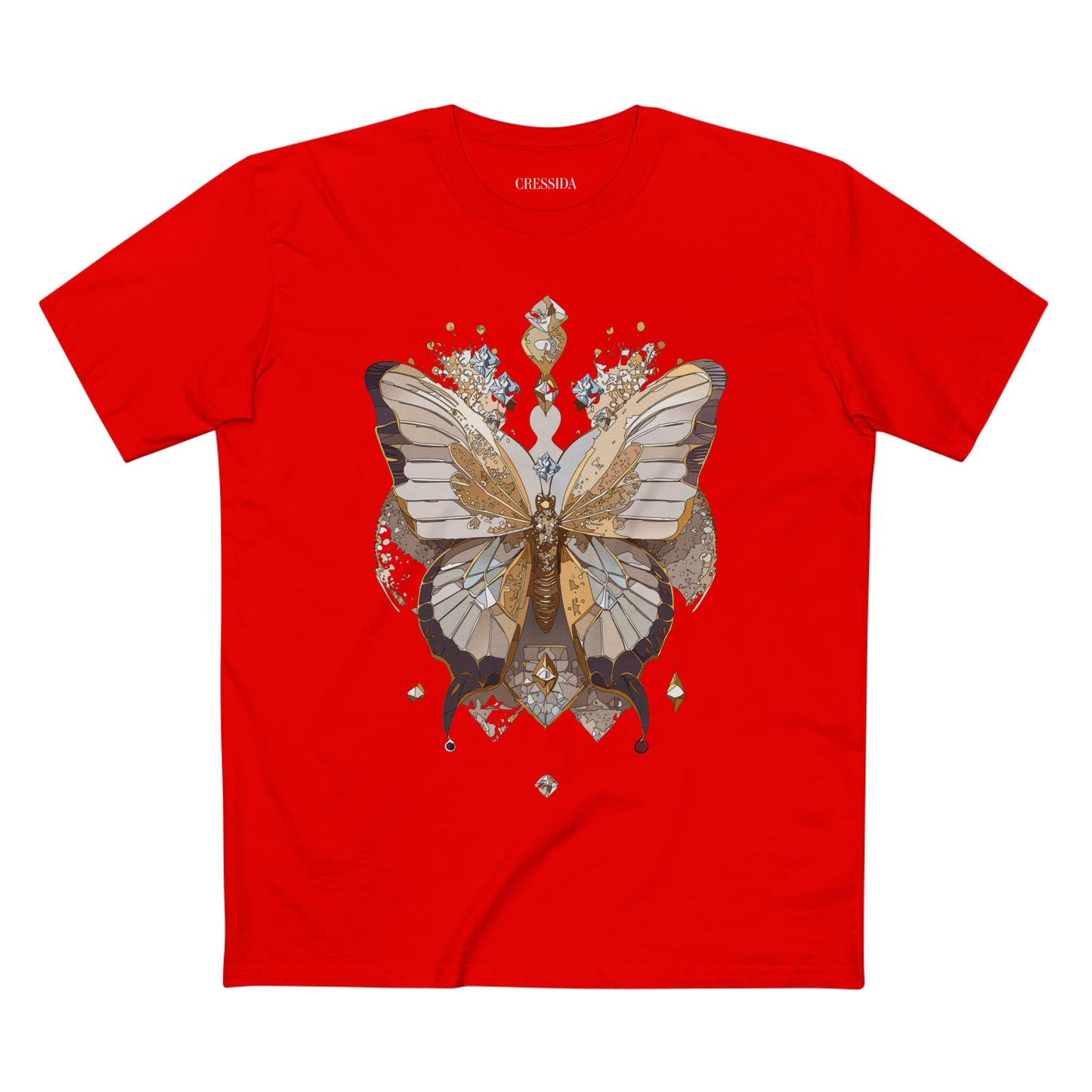 Butterfly shirt, Shirt with Butterfly, Tee Shirt with Antique Butterfly