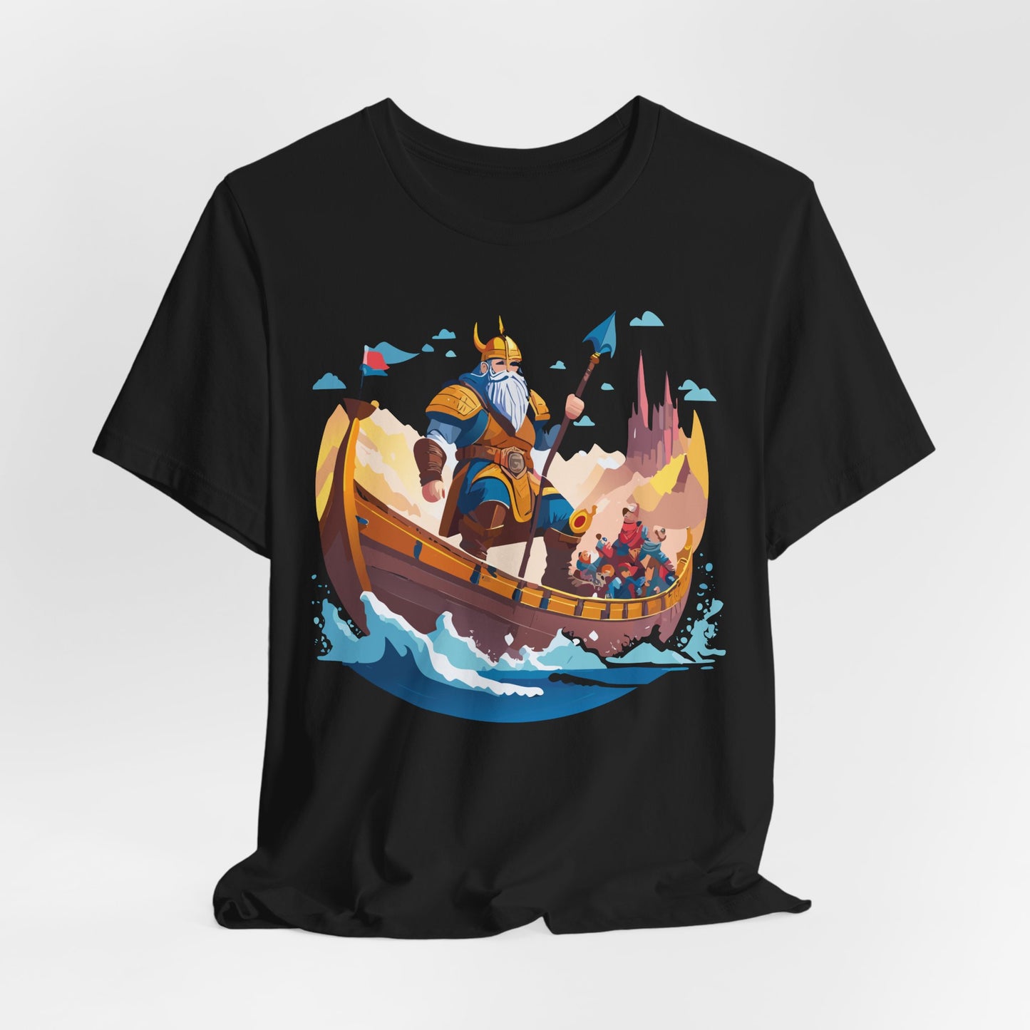 Unisex Viking Shirt, Nordic Shirt, Tee Shirt with Vikings