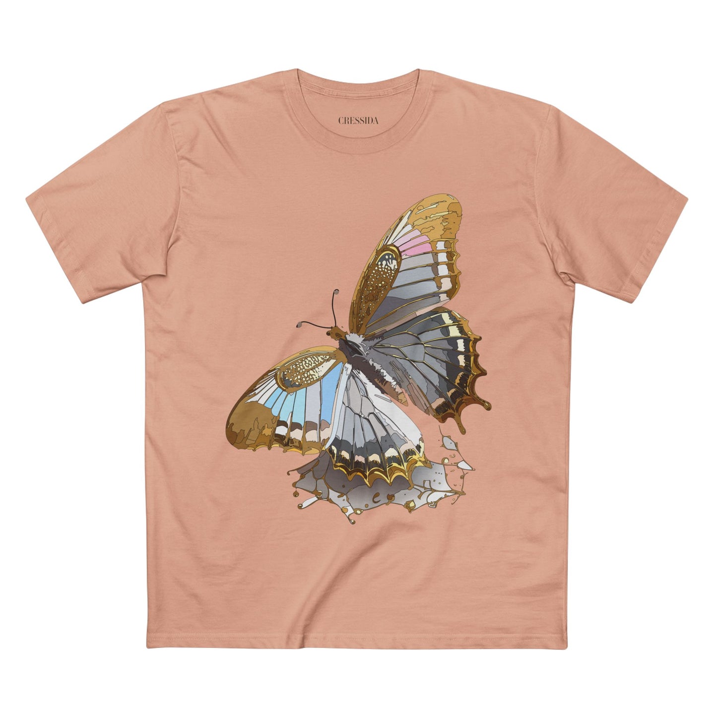 Butterfly shirt, Shirt with Butterfly, Tee Shirt with Antique Butterfly