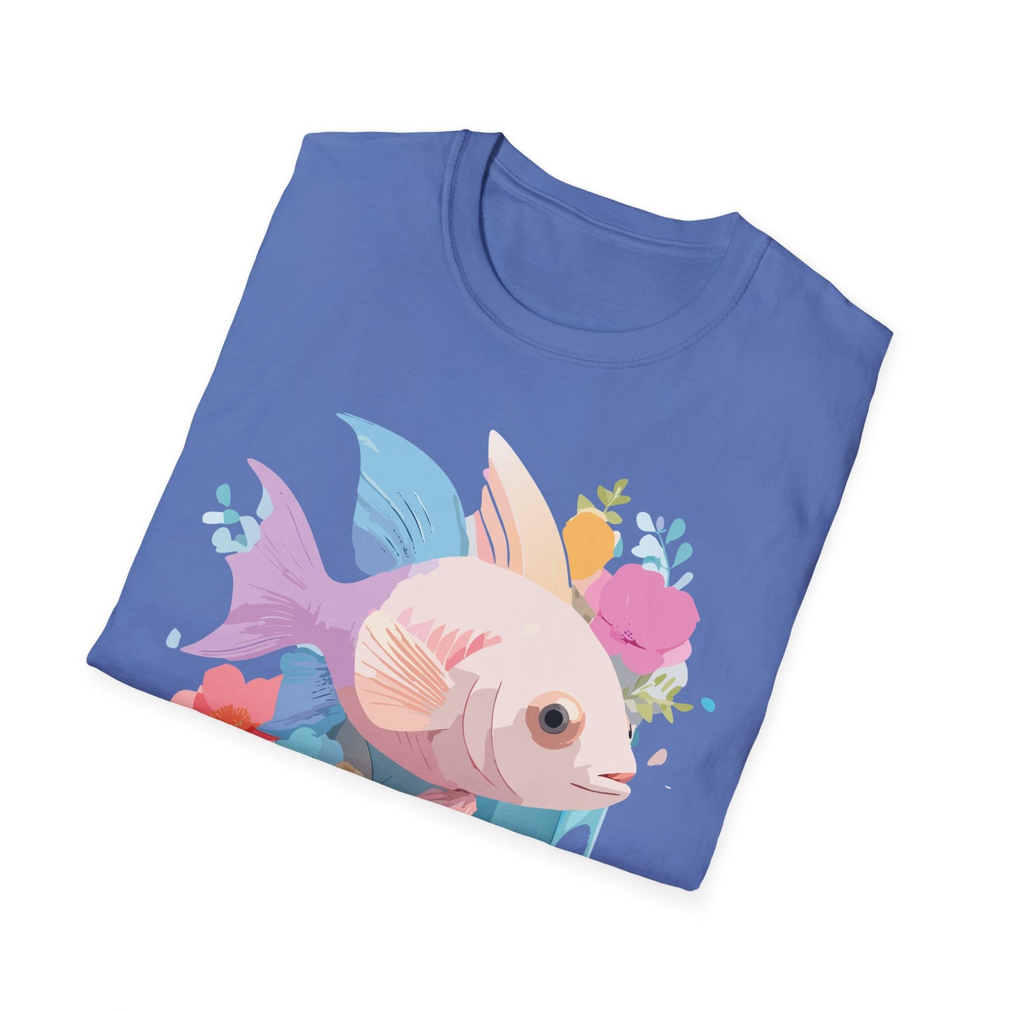 Fish Art Design Shirt, T Shirt with Fish, Graphic Shirt, Tee Shirt with Graphic Design, Shirt with Fish Graphic Art
