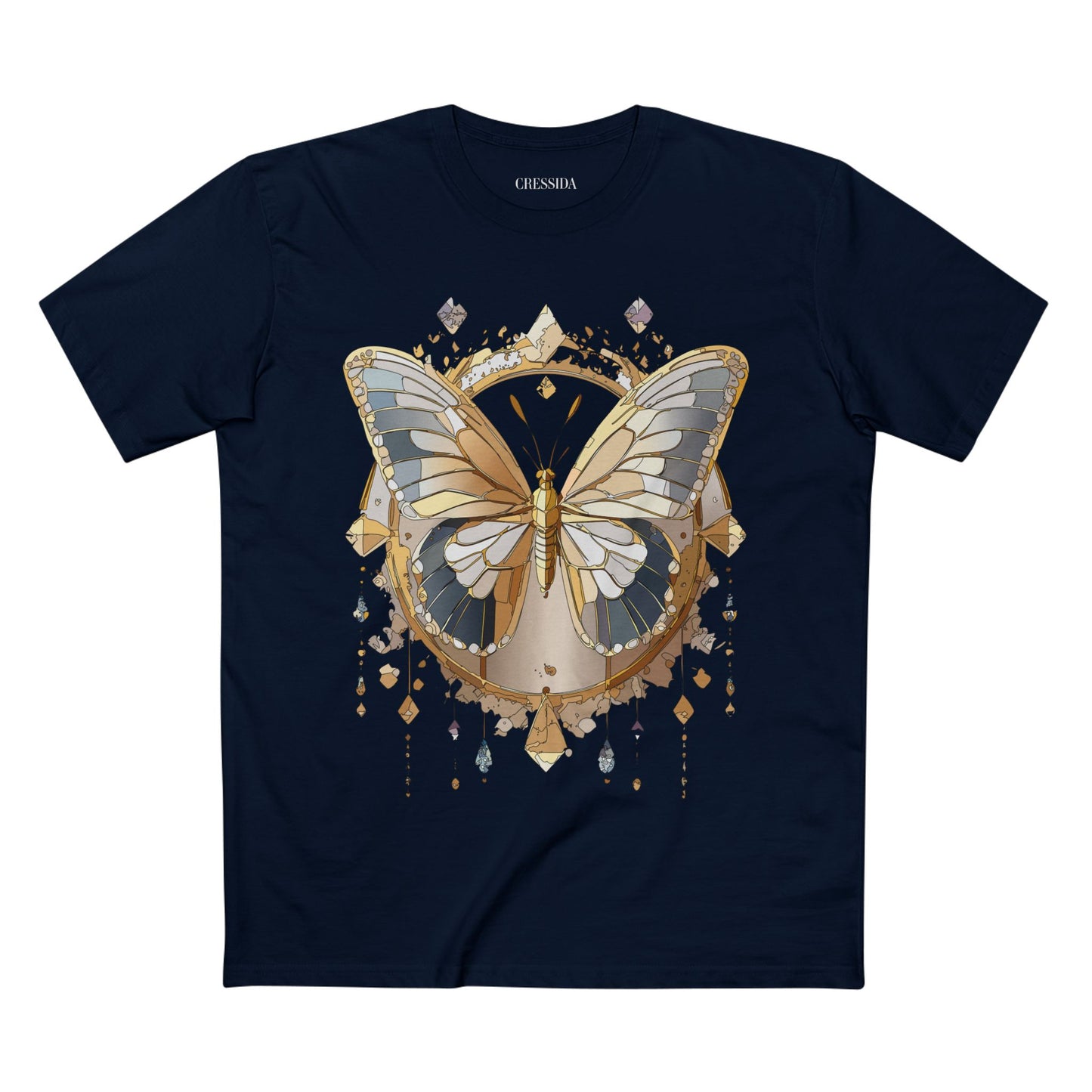 Butterfly shirt, Shirt with Butterfly, Tee Shirt with Antique Butterfly