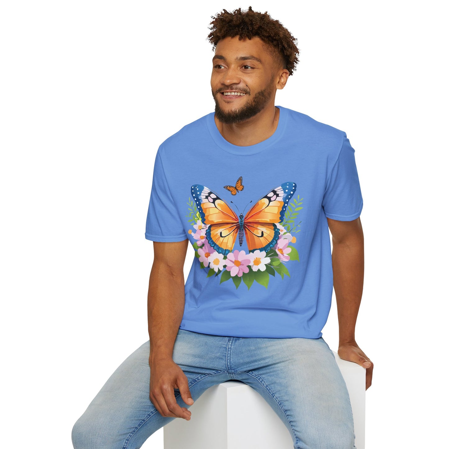 Butterfly Shirt, T Shirt with Butterfly, Monarch Shirt