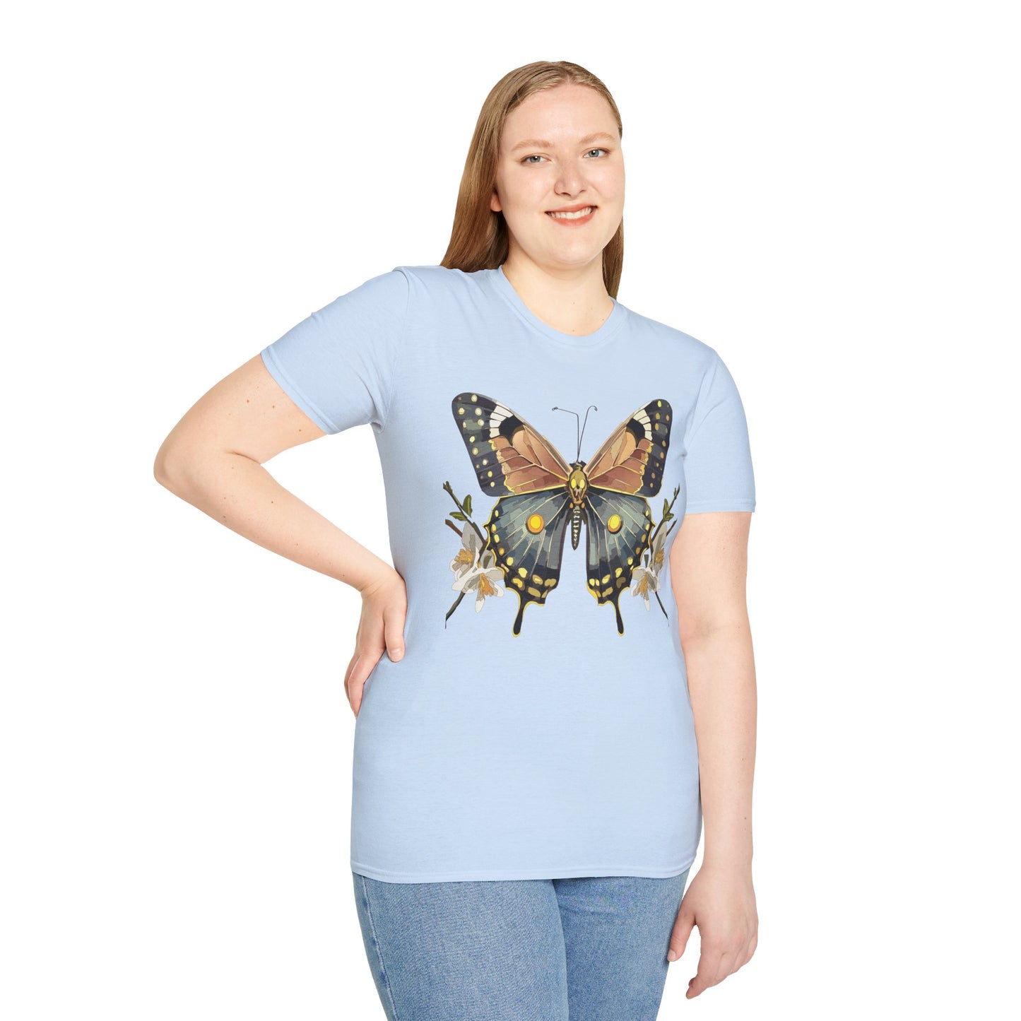 Butterfly Shirt, T Shirt with Butterfly, Monarch Shirt