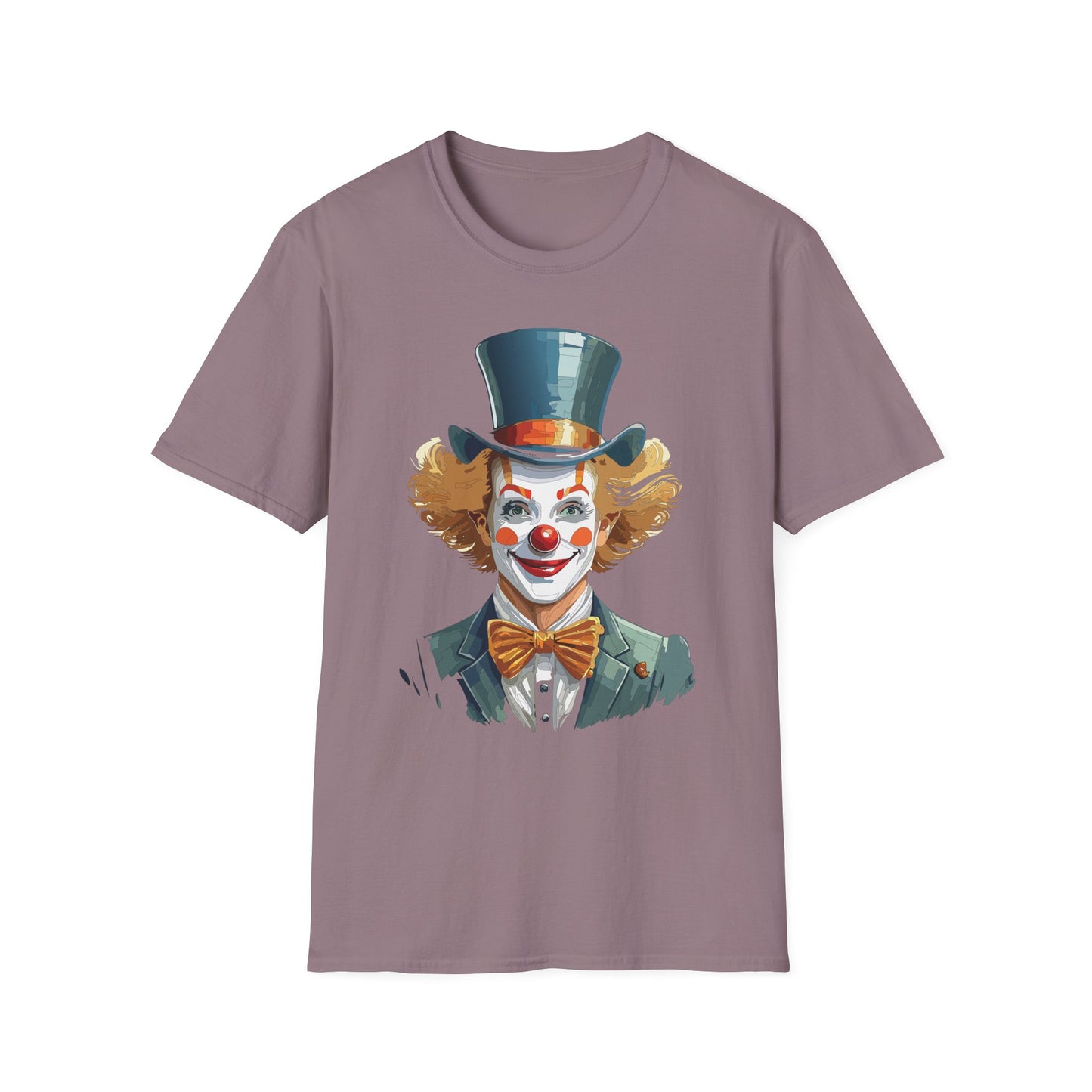 Clown Shirt, T Shirt with Clown, Funny Man Shirt, Tee Shirt with Funny Man, Circus Shirt, Shirt with Circus, Scary Man Shirt, Shirt with Scary Man