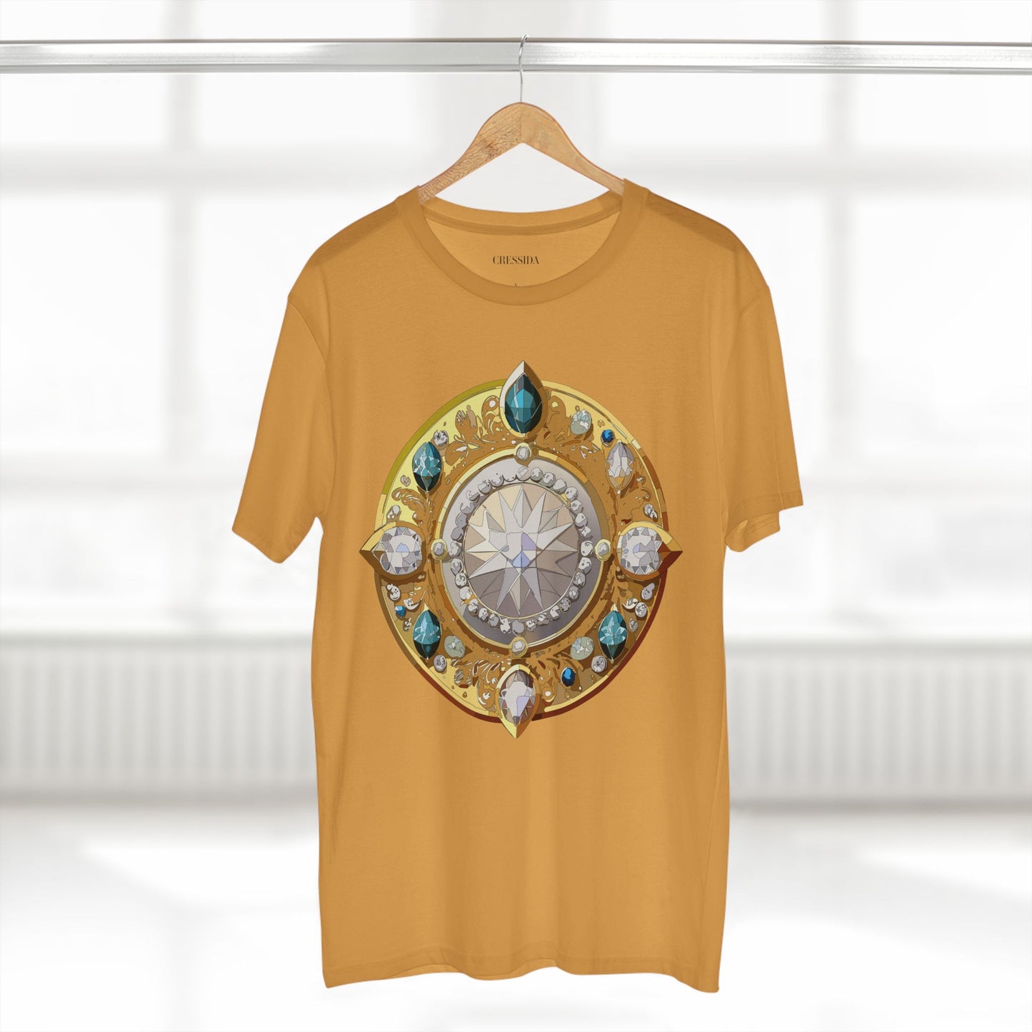 Medallion Shirt, Shirt with Medallion, Tee Shirt with Medal