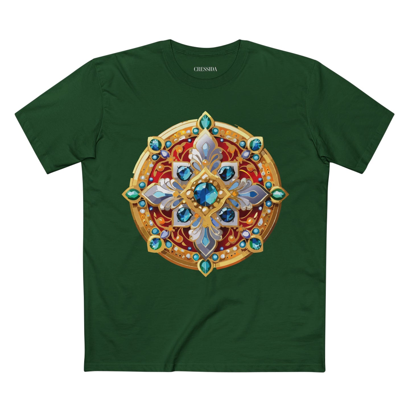 Medallion Shirt, Shirt with Medallion, Tee Shirt with Medal