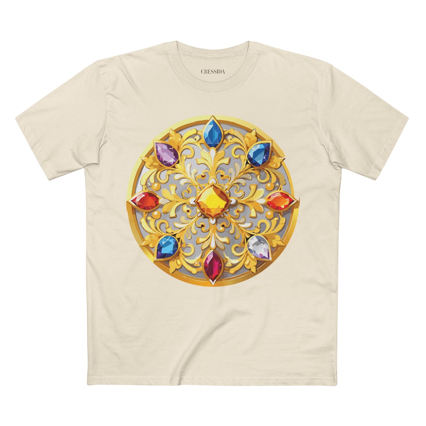 Medallion Shirt, Shirt with Medallion, Tee Shirt with Medal