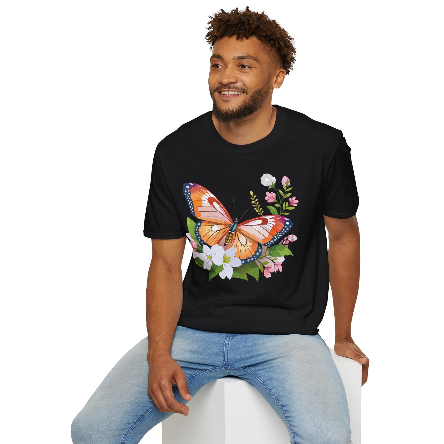 Butterfly Shirt, T Shirt with Butterfly, Monarch Shirt