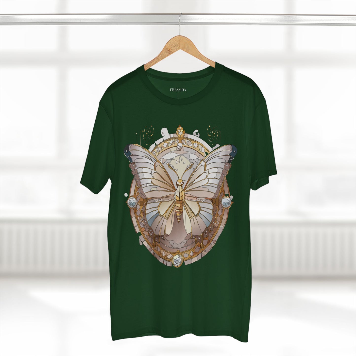 Butterfly shirt, Shirt with Butterfly, Tee Shirt with Antique Butterfly